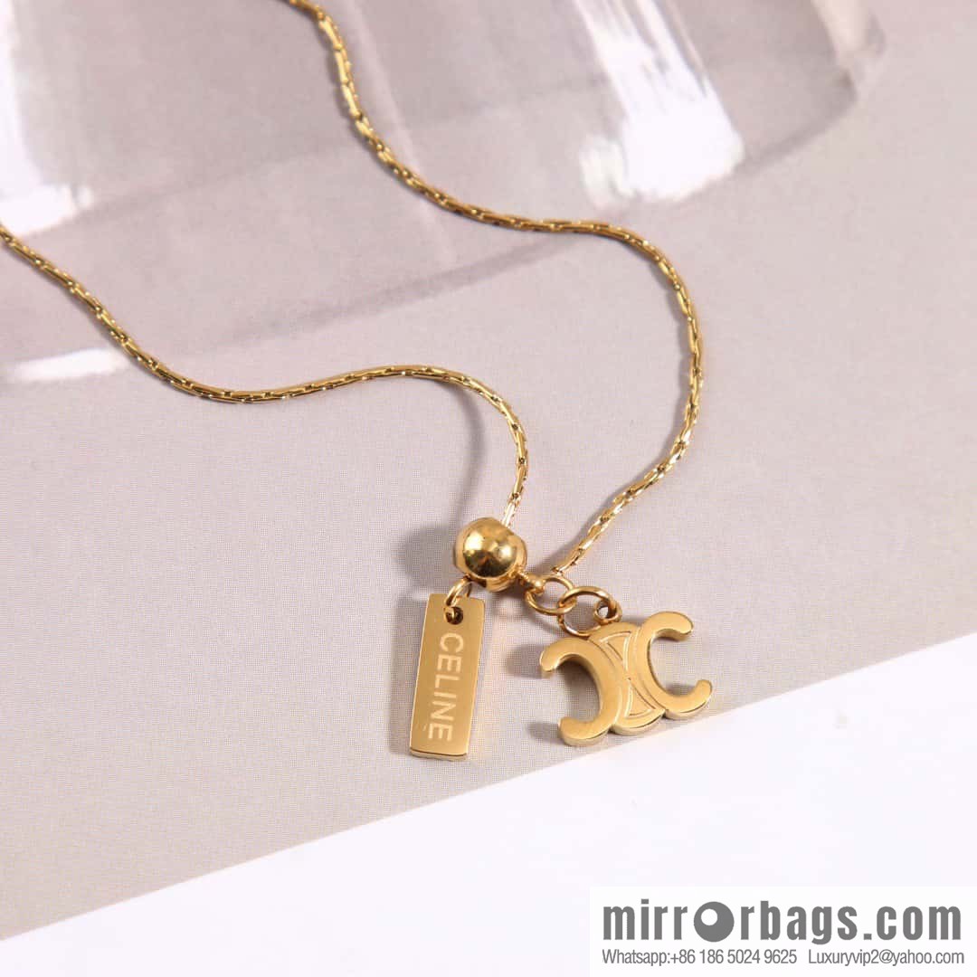 ❗️New ❗️ ☀️ New ☑️ Celine tassel Arc de Triomphe necklace ☀️