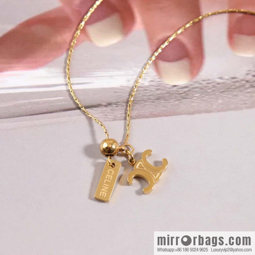 ❗️New ❗️ ☀️ New ☑️ Celine tassel Arc de Triomphe necklace ☀️