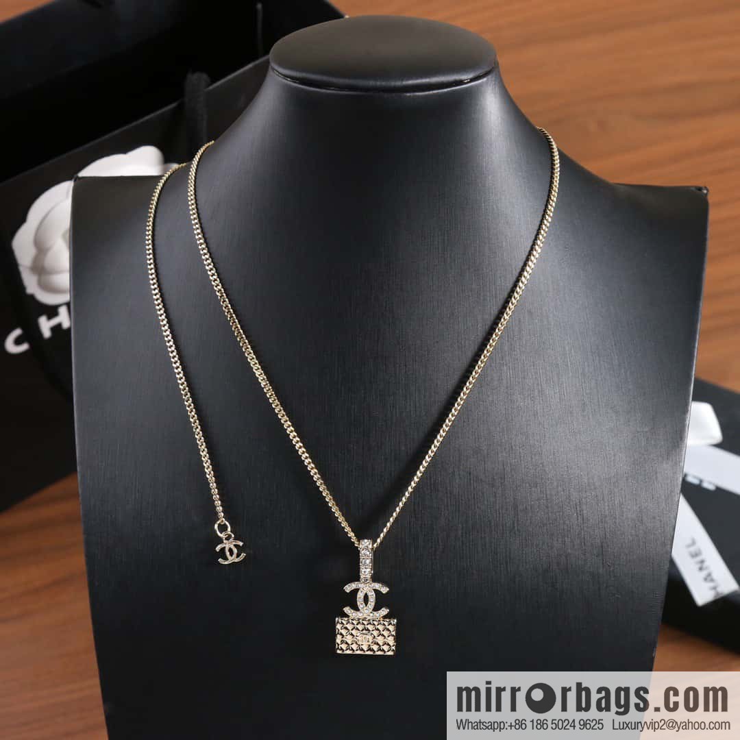 New ☑️ Chanel double c bag necklace