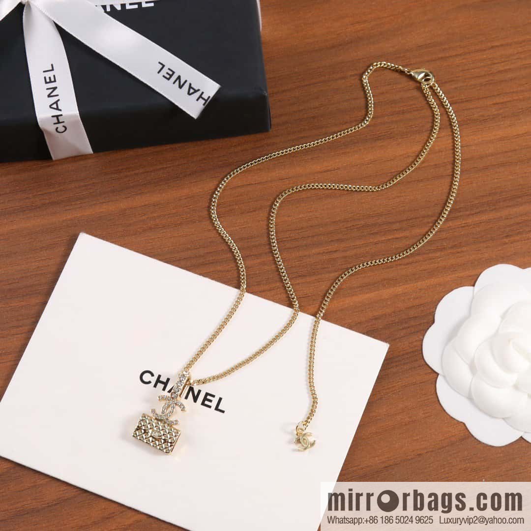 New ☑️ Chanel double c bag necklace