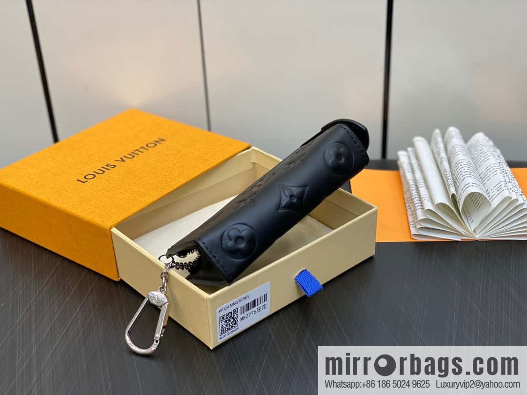 [Premium‑quality] M82776 black full leather, key bag wallet series, new VOYAGE key bag in autumn and winter