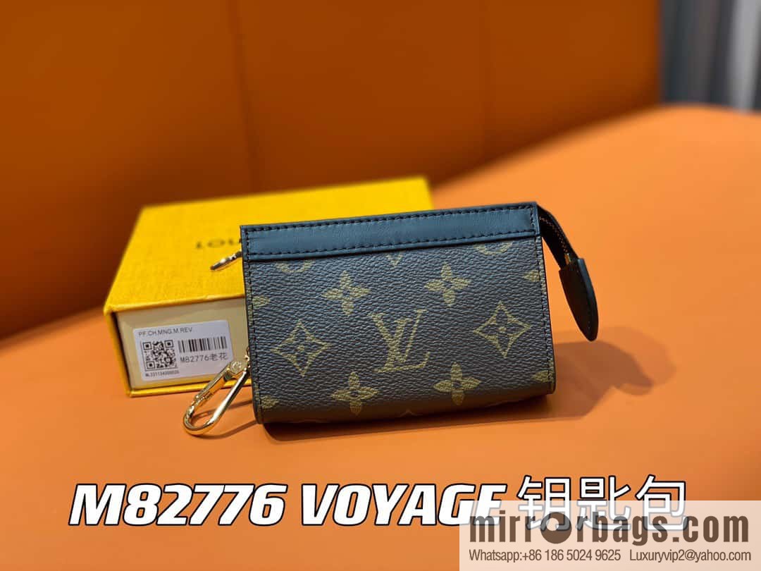 [Premium‑quality] M82776 monogram key bag wallet series, autumn and winter new VOYAGE key bag