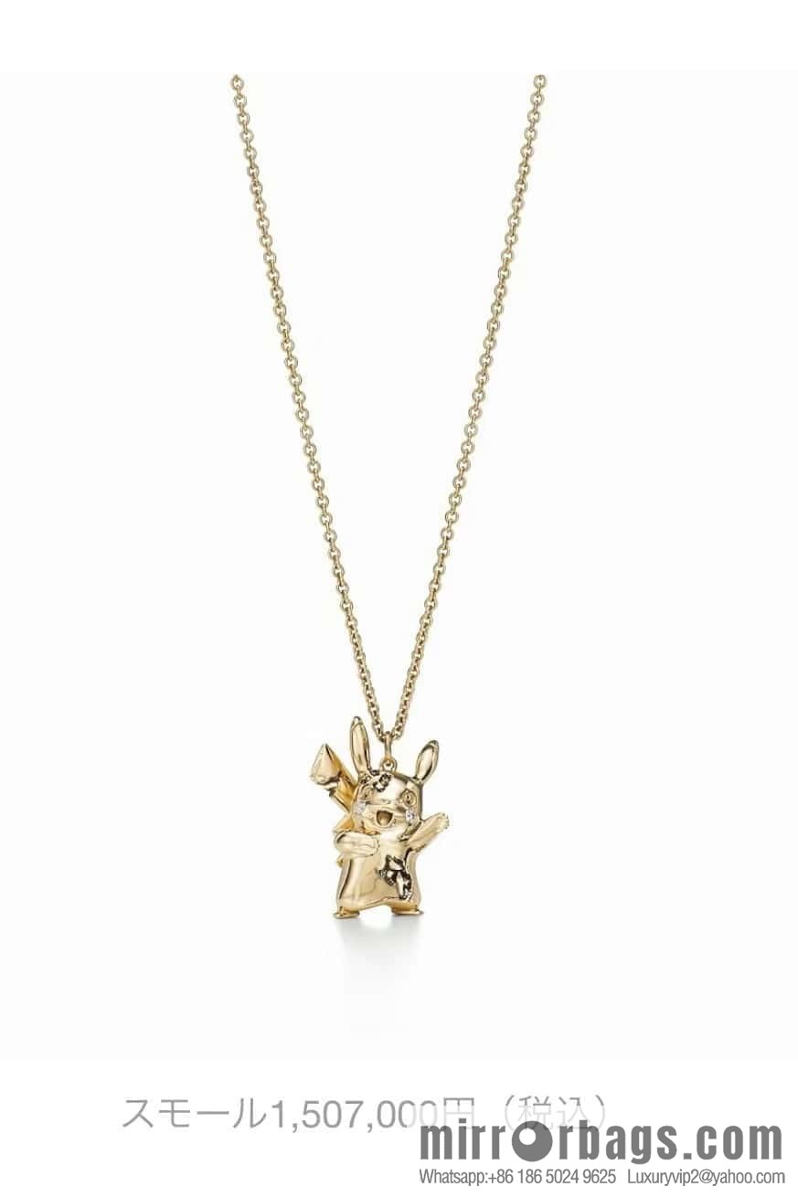 ☀Tiffany & Co. xPokemon & Joint Pikachu Necklace