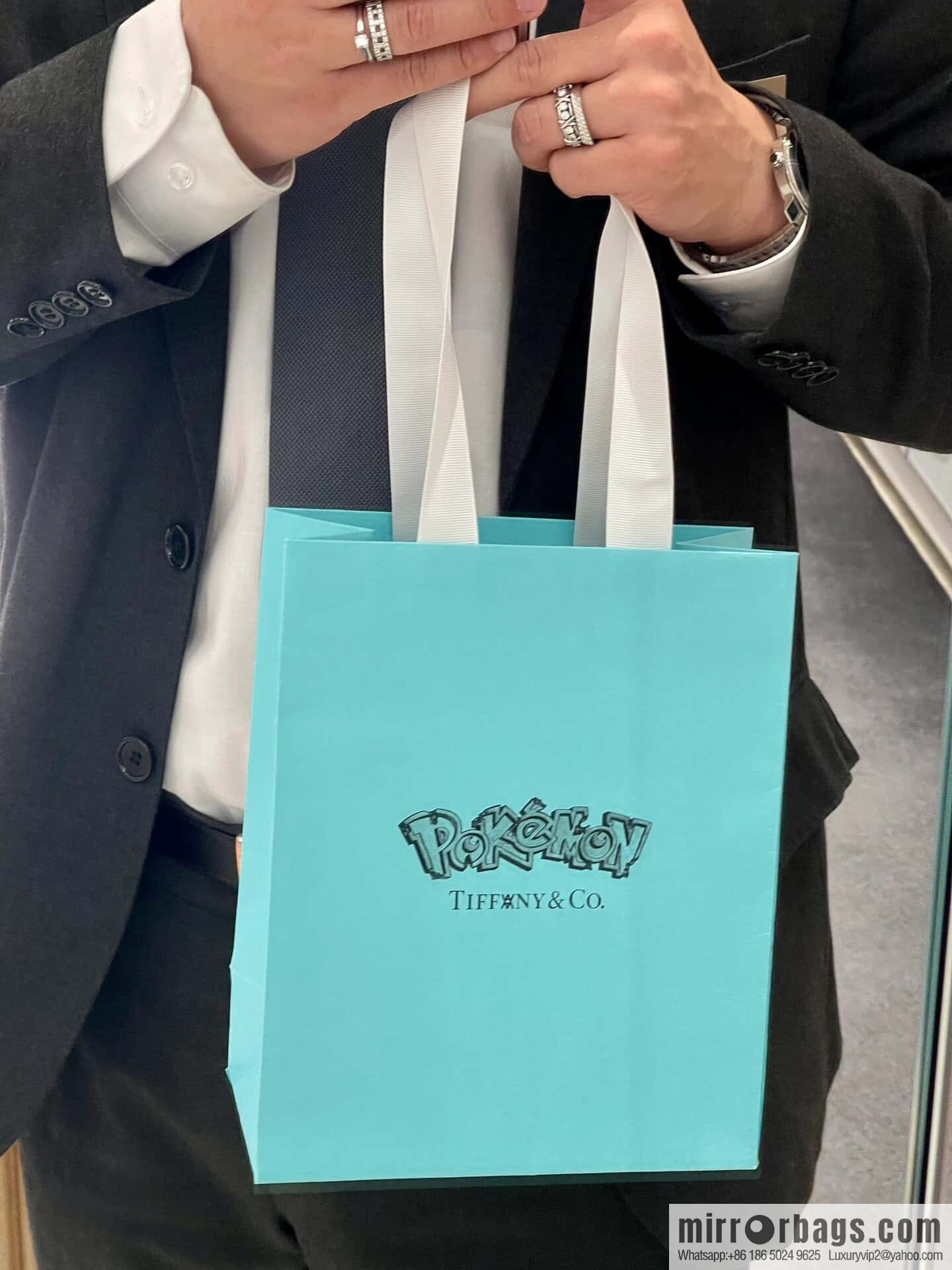 ☀Tiffany & Co. xPokemon & Joint Pikachu Necklace