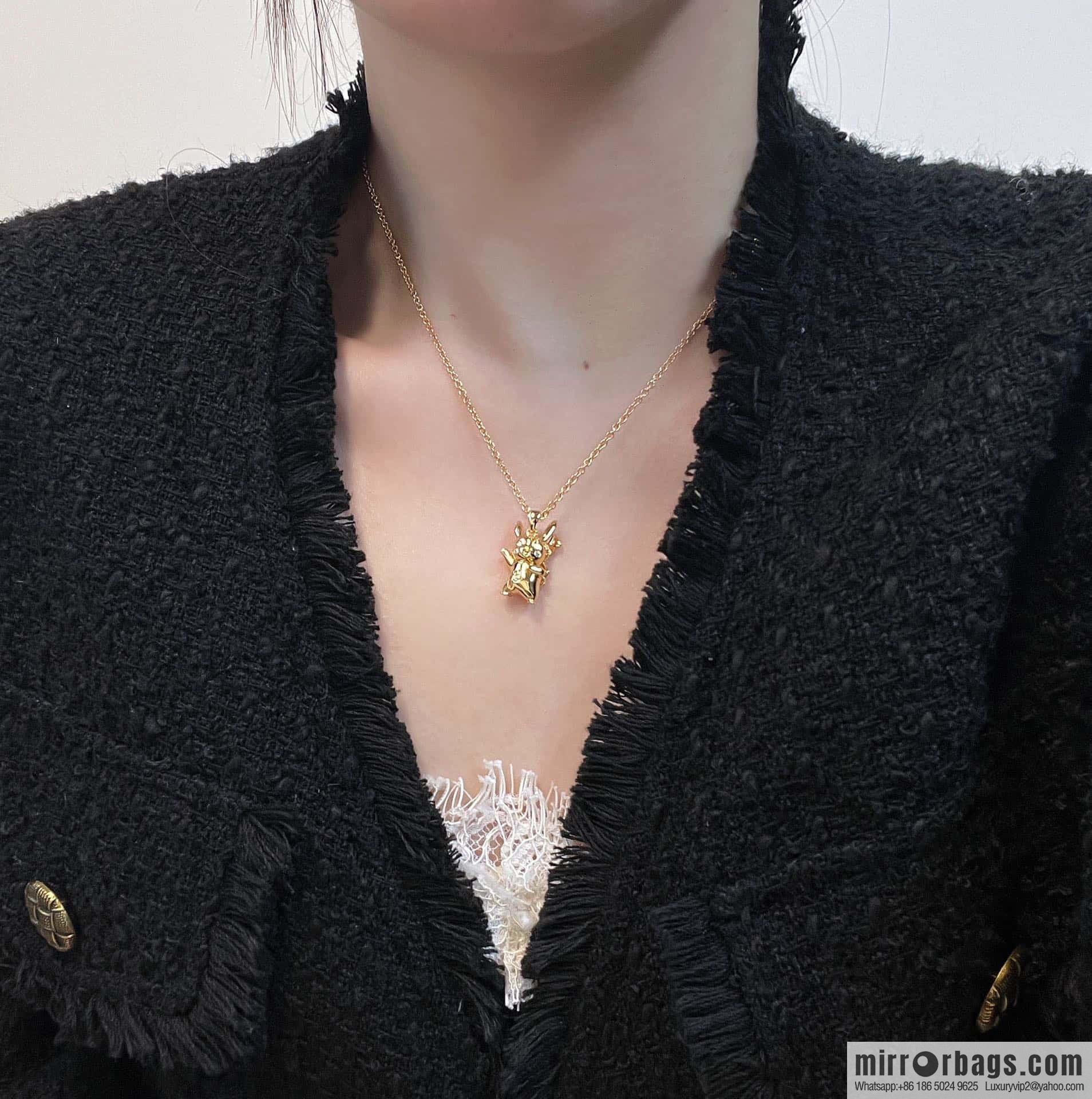 ☀Tiffany & Co. xPokemon & Joint Pikachu Necklace