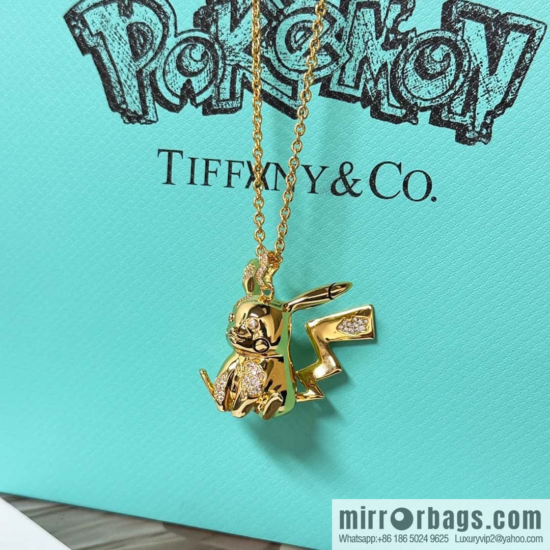 ☀Tiffany & Co. xPokemon & Joint Pikachu Necklace