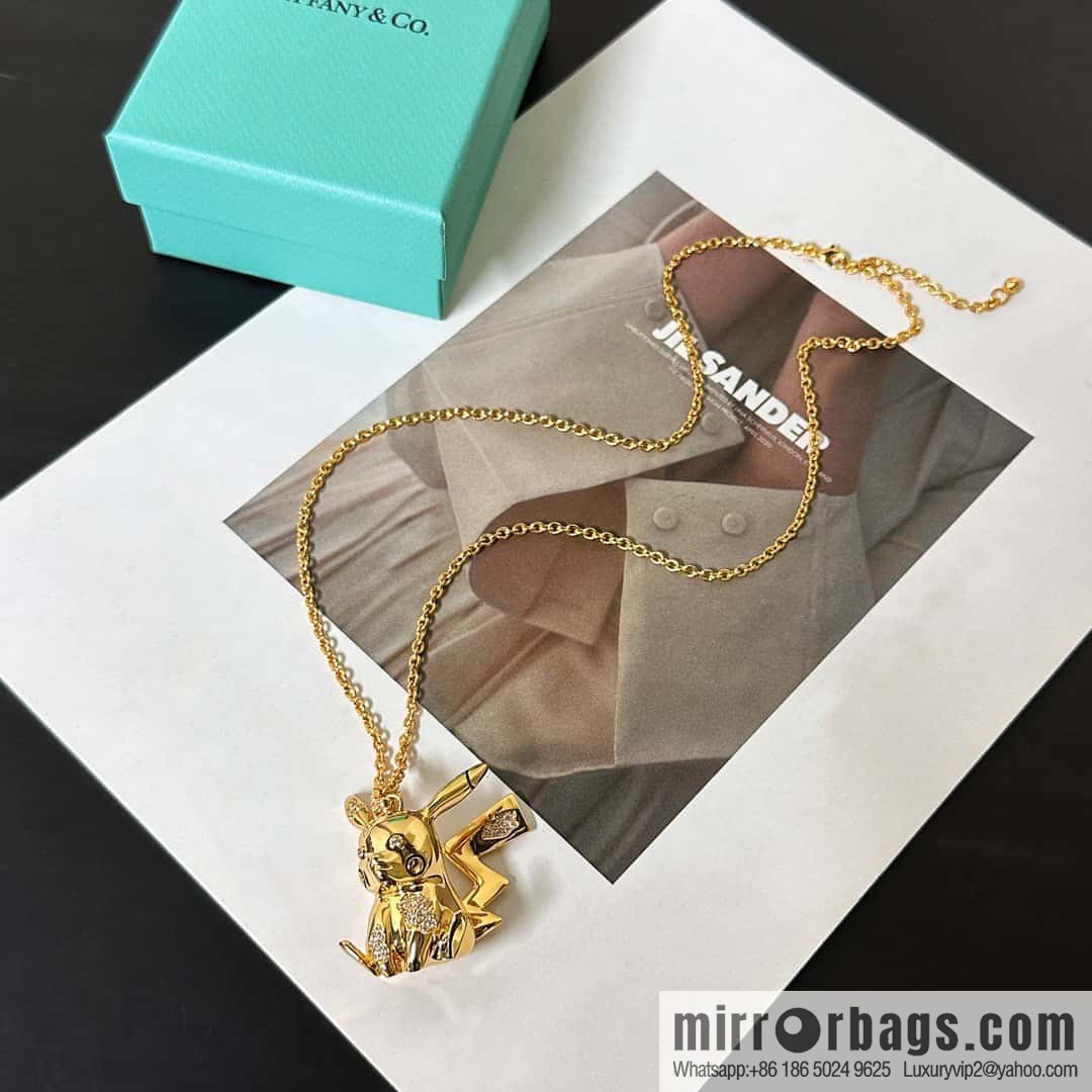 ☀Tiffany & Co. xPokemon & Joint Pikachu Necklace