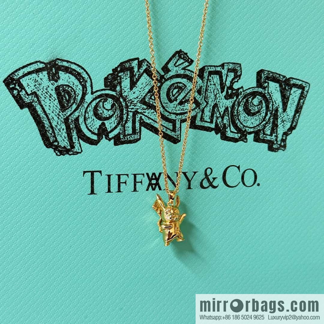 ☀Tiffany & Co. xPokemon & Joint Pikachu Necklace