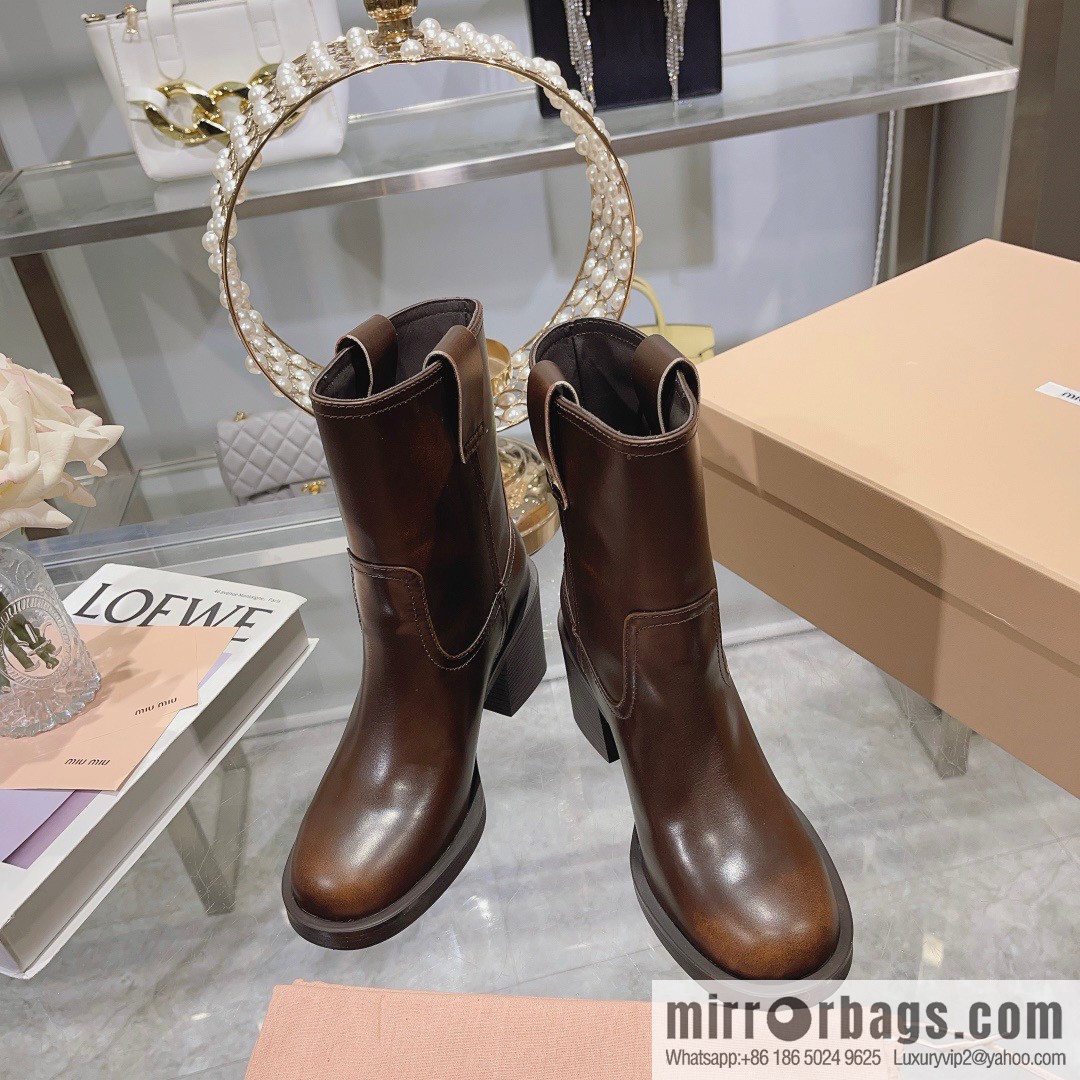 🐰🐰✅ 𝟮𝟬𝟮𝟯𝙨𝙨 Miumi * 2023 Autumn/Winter Show New Boots