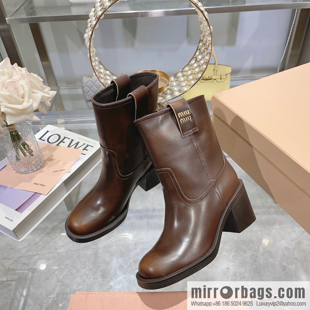 🐰🐰✅ 𝟮𝟬𝟮𝟯𝙨𝙨 Miumi * 2023 Autumn/Winter Show New Boots