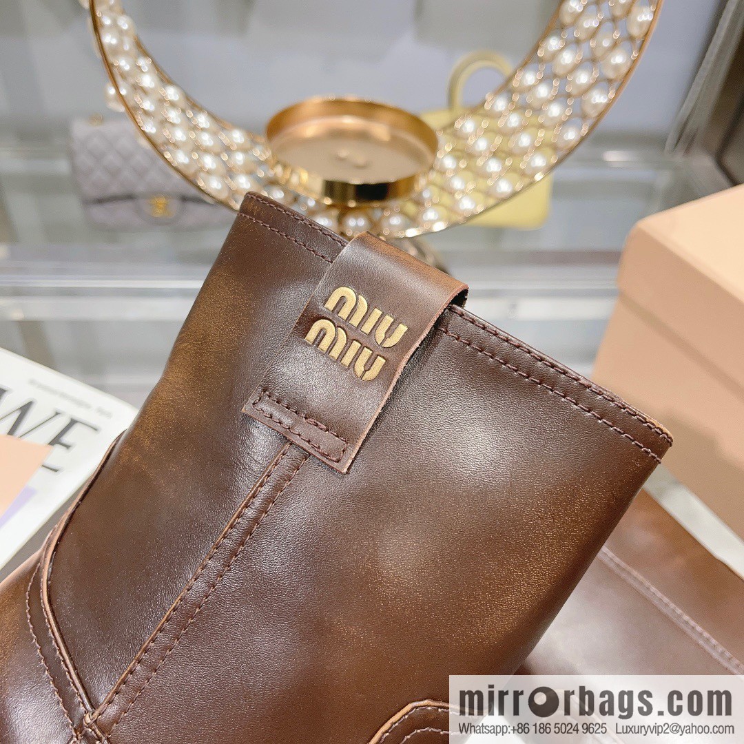🐰🐰✅ 𝟮𝟬𝟮𝟯𝙨𝙨 Miumi * 2023 Autumn/Winter Show New Boots