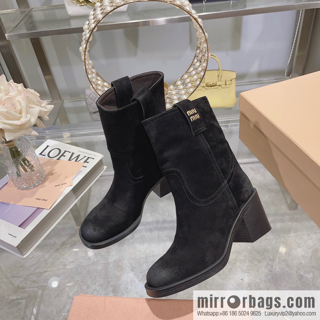 🐰🐰✅ 𝟮𝟬𝟮𝟯𝙨𝙨 Miumi * 2023 Autumn/Winter Show New Boots