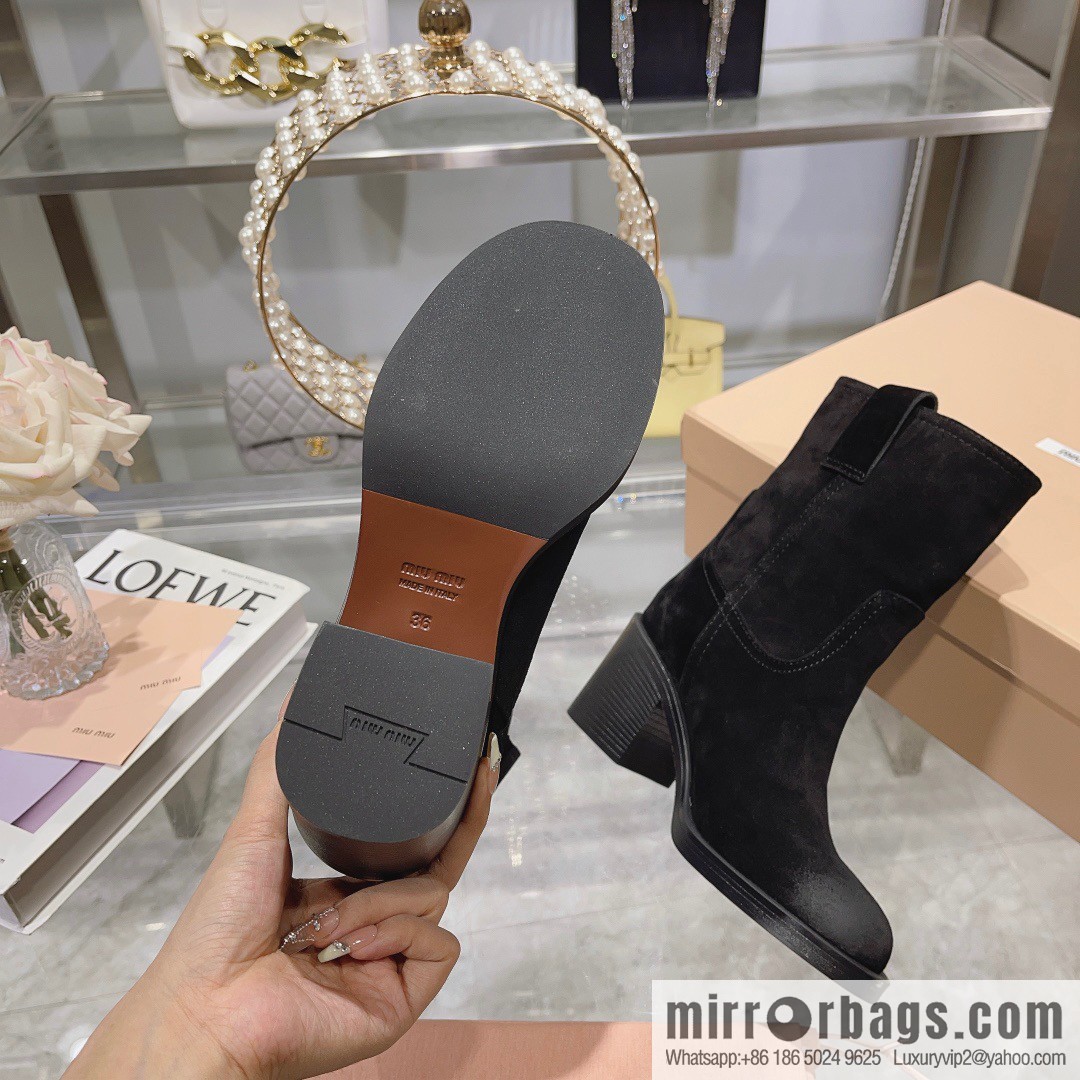 🐰🐰✅ 𝟮𝟬𝟮𝟯𝙨𝙨 Miumi * 2023 Autumn/Winter Show New Boots