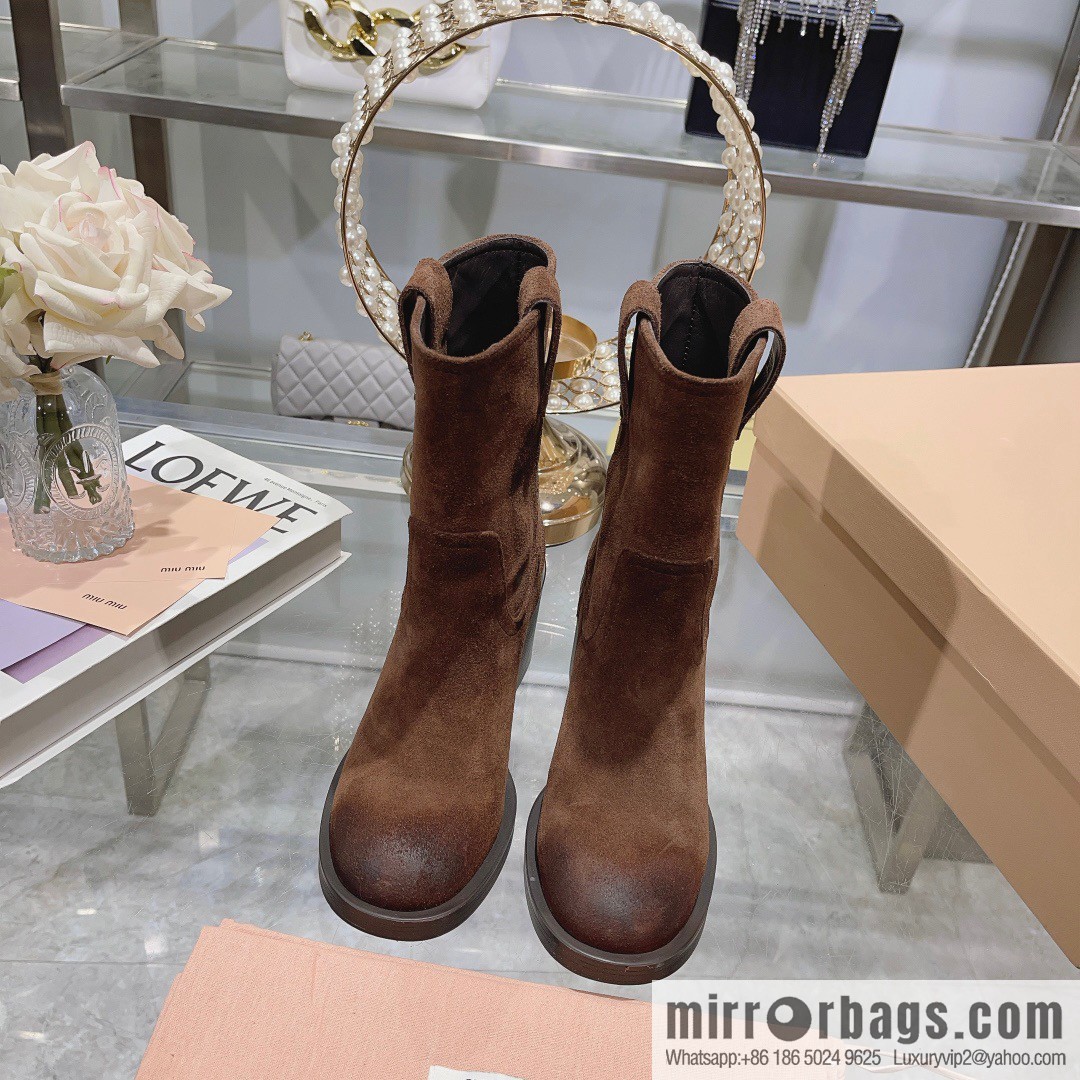 🐰🐰✅ 𝟮𝟬𝟮𝟯𝙨𝙨 Miumi * 2023 Autumn/Winter Show New Boots