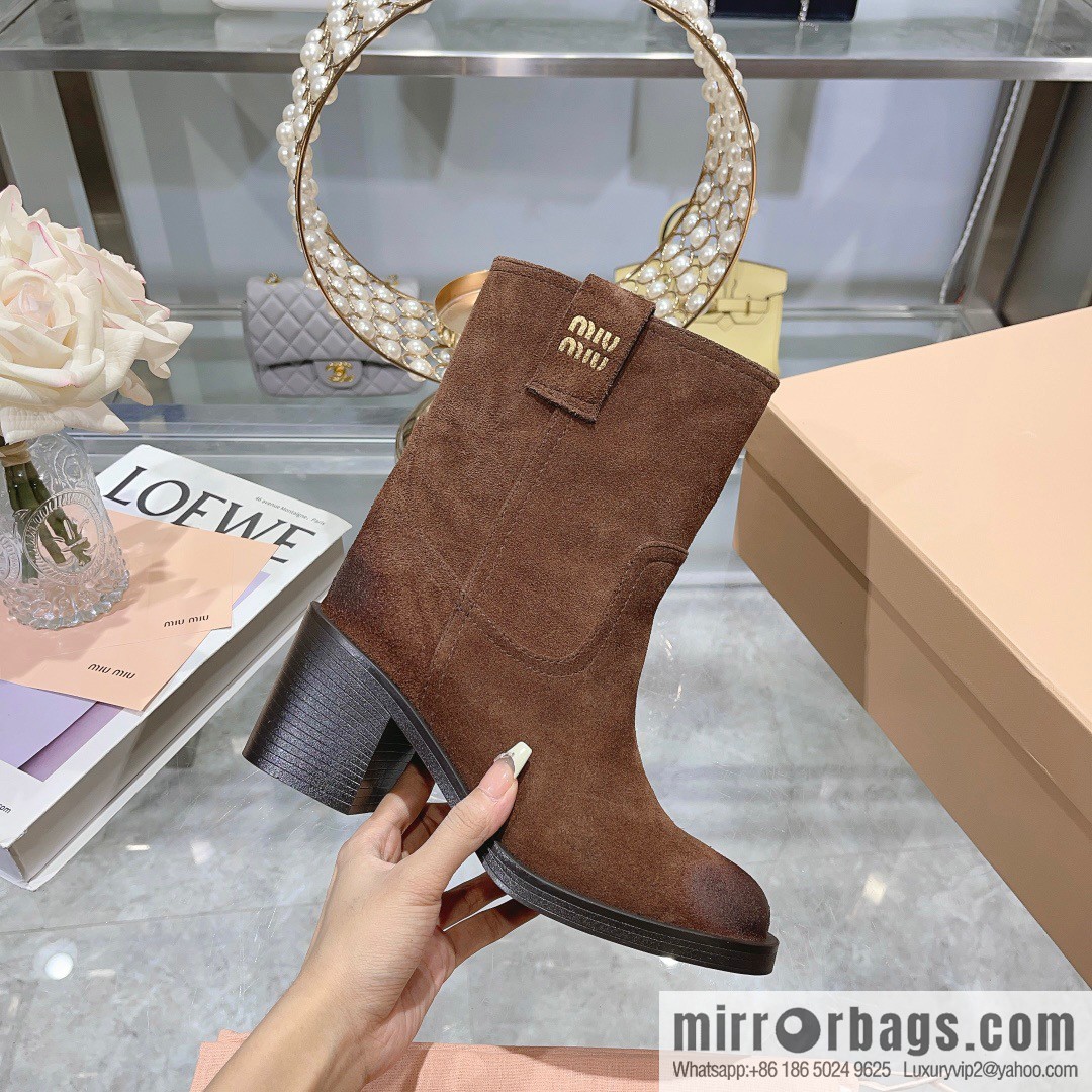 🐰🐰✅ 𝟮𝟬𝟮𝟯𝙨𝙨 Miumi * 2023 Autumn/Winter Show New Boots