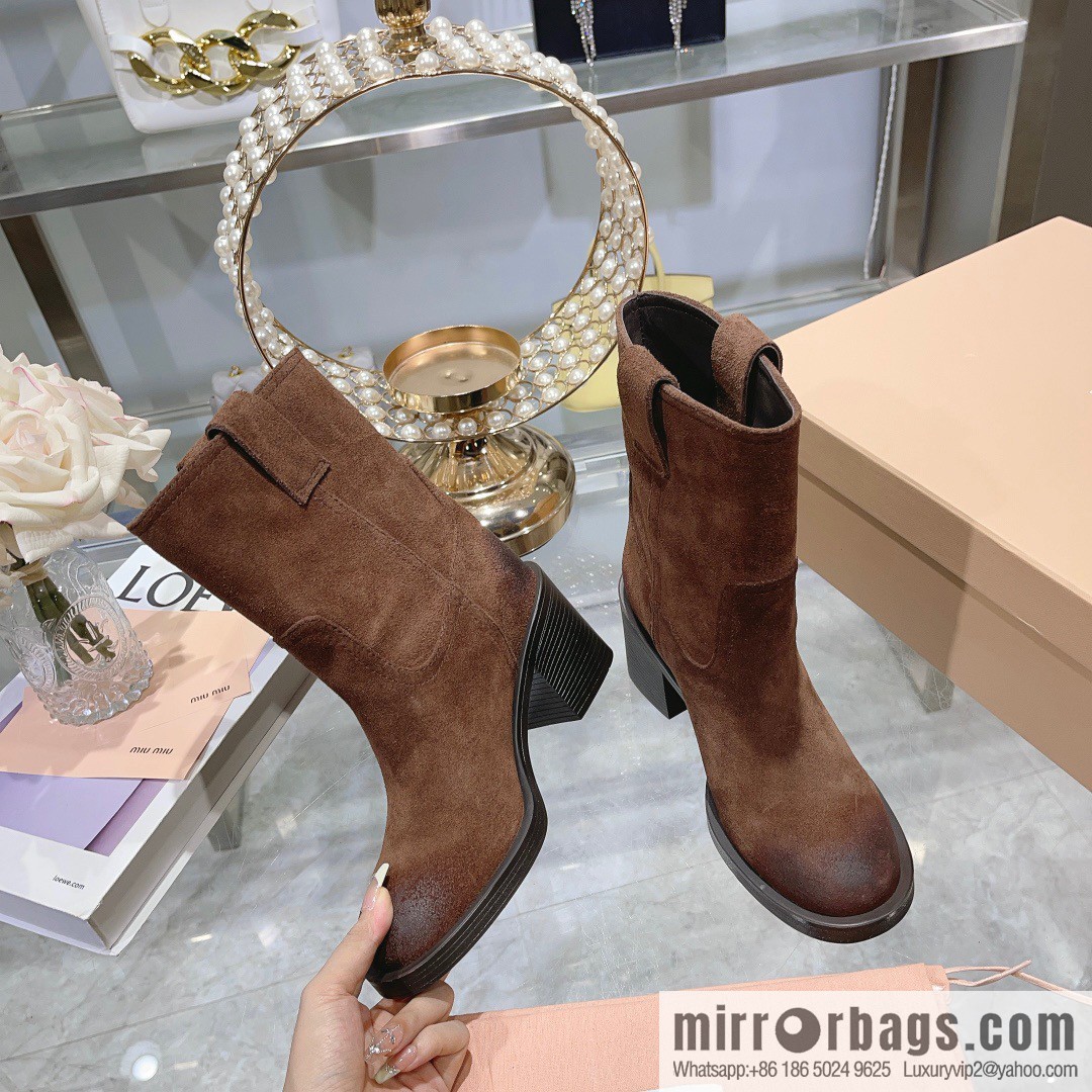🐰🐰✅ 𝟮𝟬𝟮𝟯𝙨𝙨 Miumi * 2023 Autumn/Winter Show New Boots
