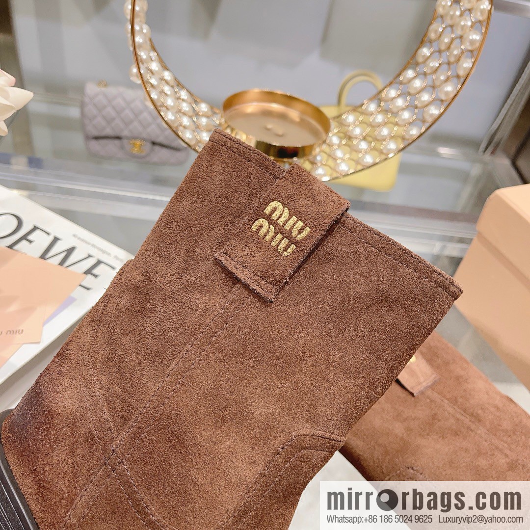 🐰🐰✅ 𝟮𝟬𝟮𝟯𝙨𝙨 Miumi * 2023 Autumn/Winter Show New Boots