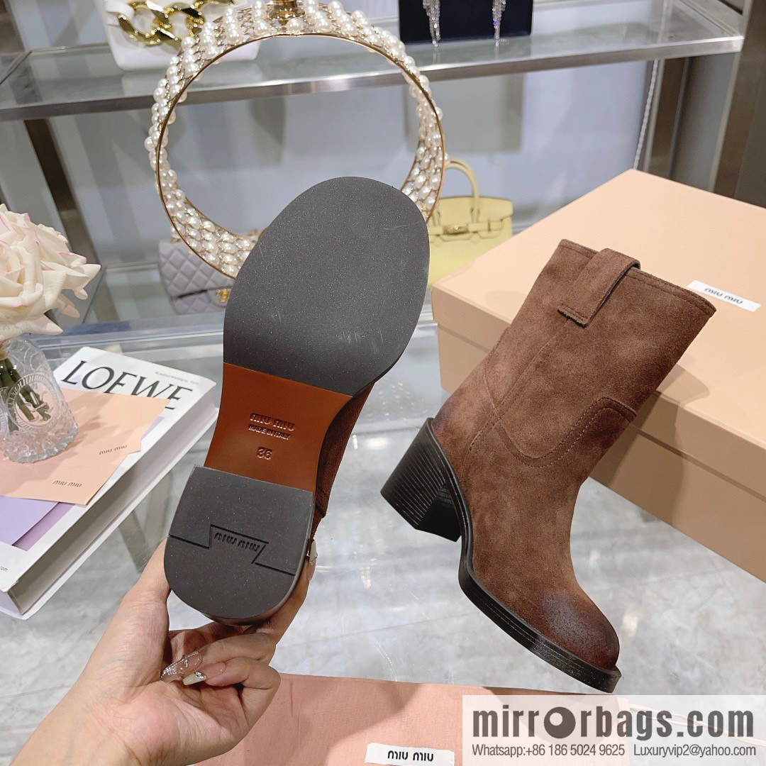 🐰🐰✅ 𝟮𝟬𝟮𝟯𝙨𝙨 Miumi * 2023 Autumn/Winter Show New Boots