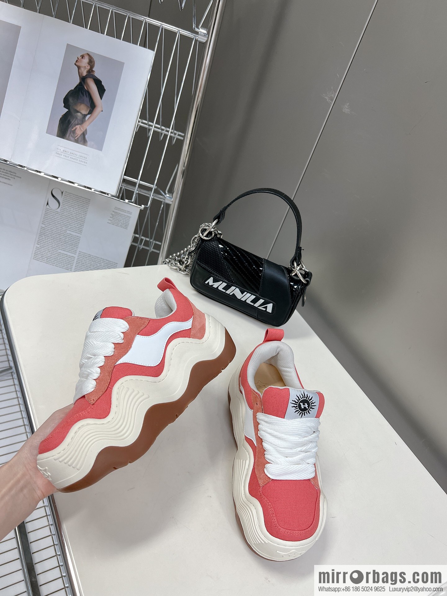 🐰🐰Domestic new trendy brand HEYDAY autumn and winter wave bread shoes