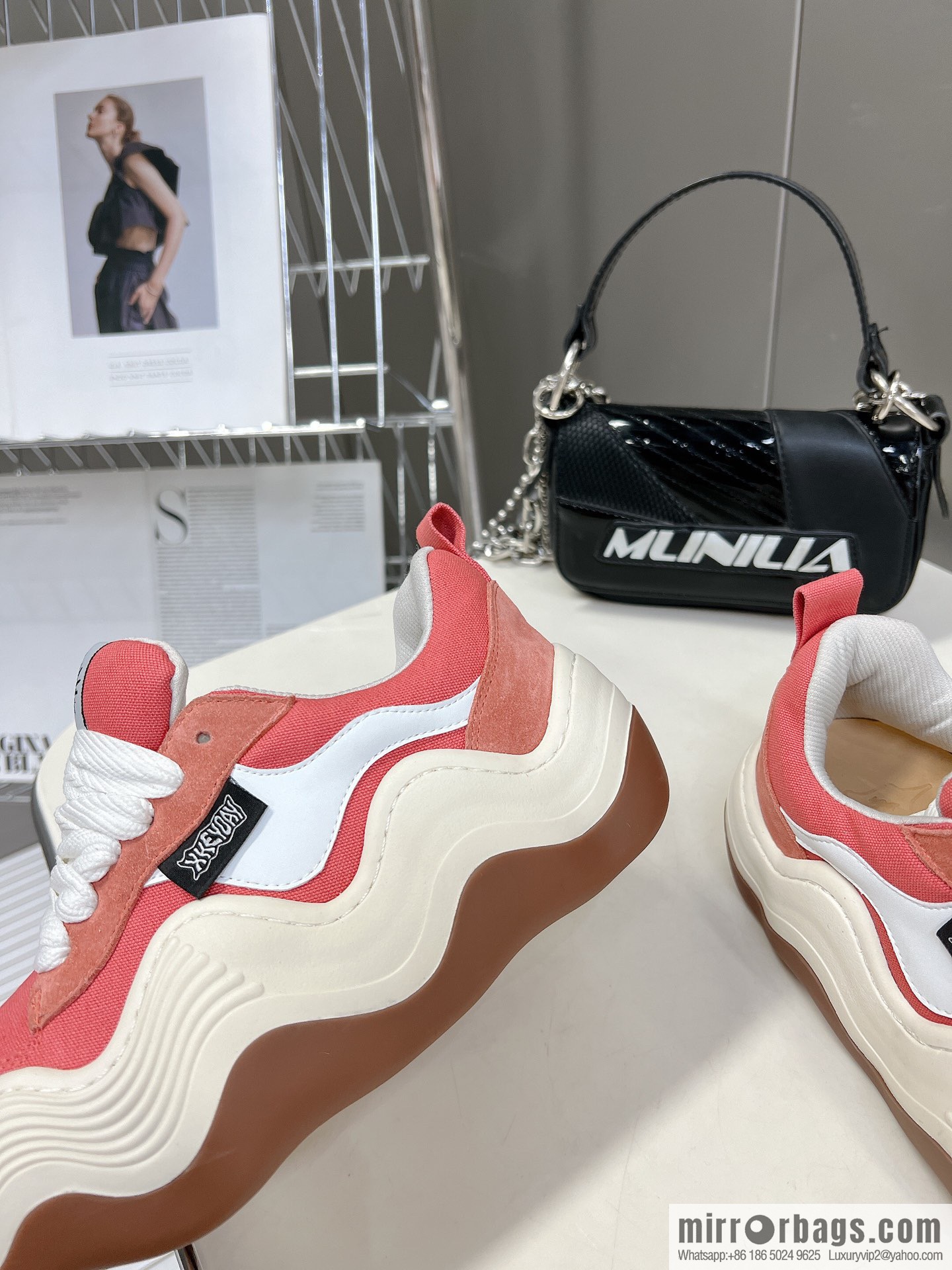 🐰🐰Domestic new trendy brand HEYDAY autumn and winter wave bread shoes