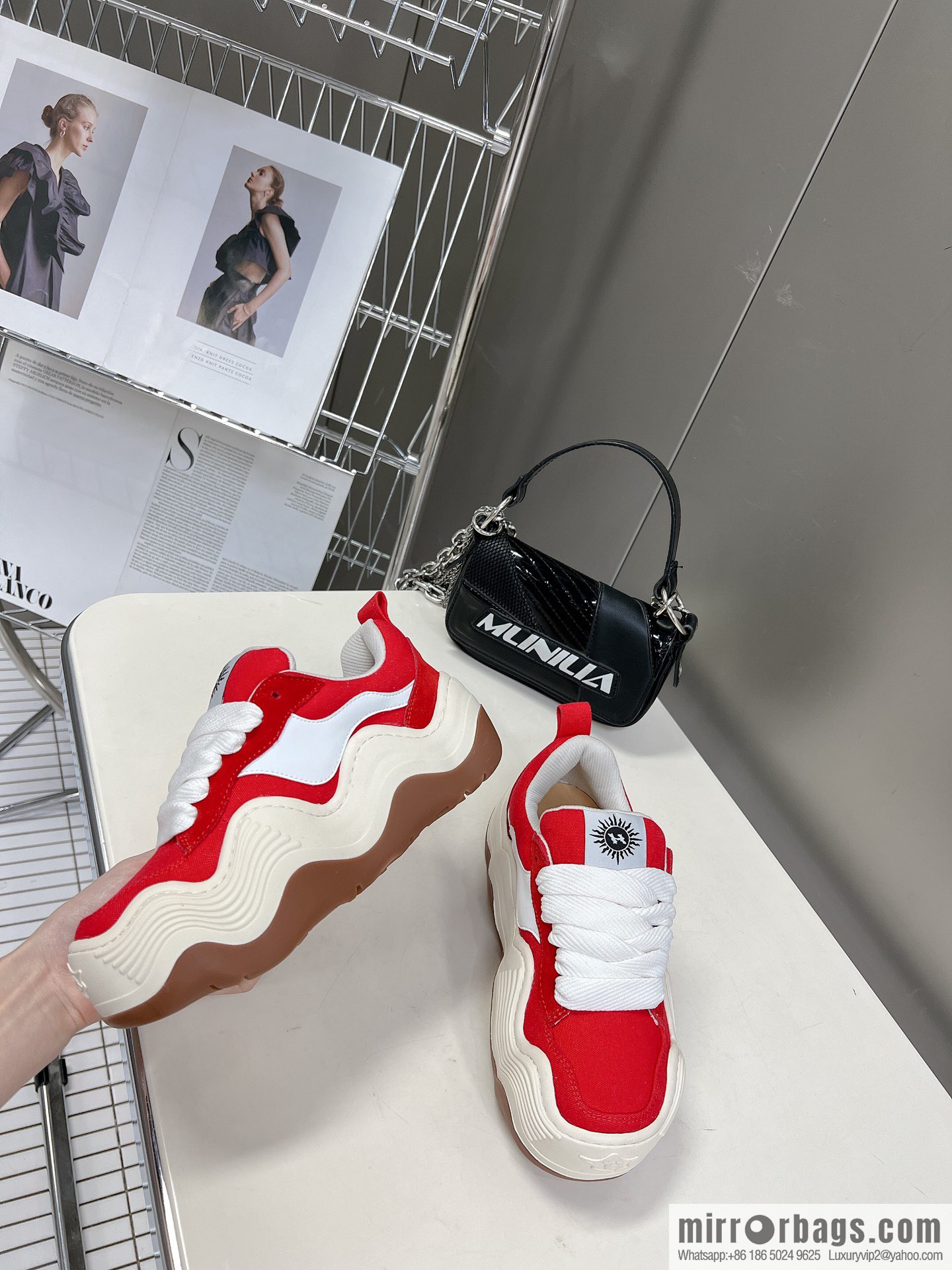 🐰🐰Domestic new trendy brand HEYDAY autumn and winter wave bread shoes