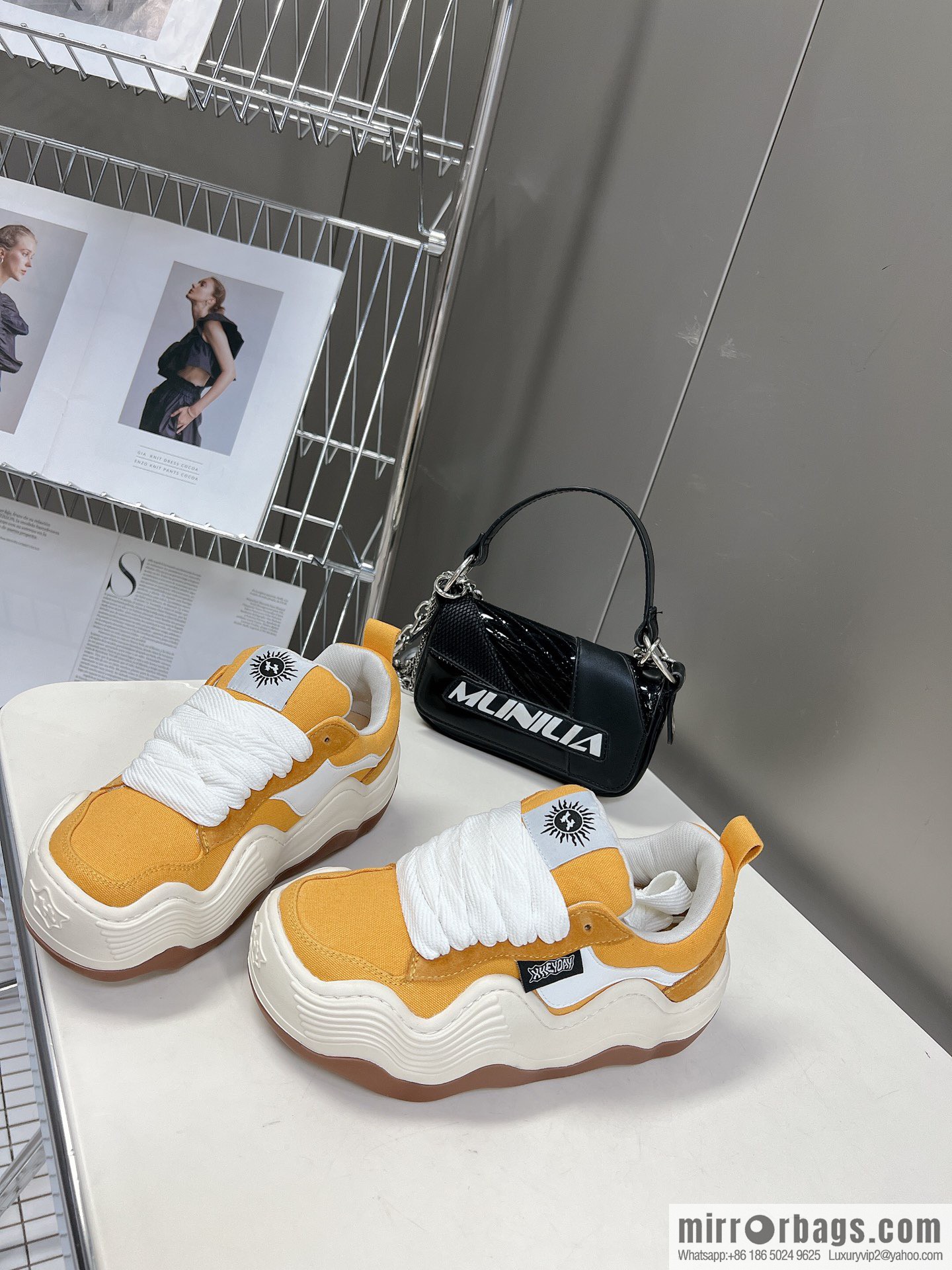 🐰🐰Domestic new trendy brand HEYDAY autumn and winter wave bread shoes