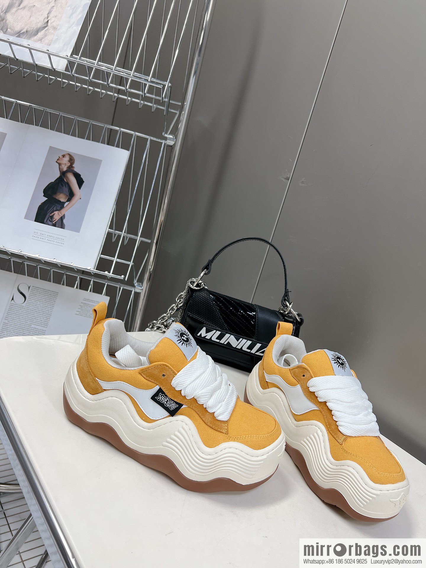 🐰🐰Domestic new trendy brand HEYDAY autumn and winter wave bread shoes