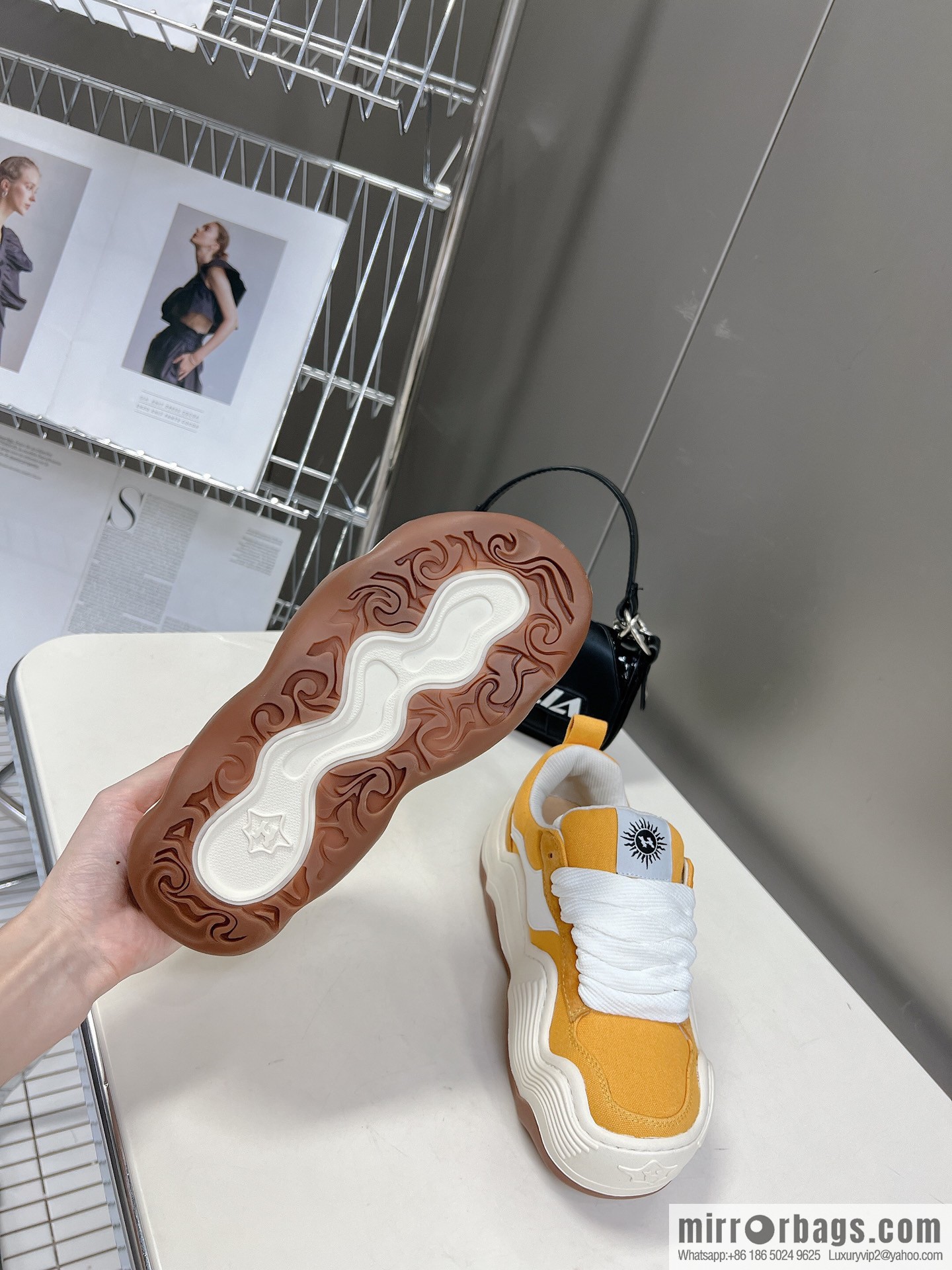 🐰🐰Domestic new trendy brand HEYDAY autumn and winter wave bread shoes