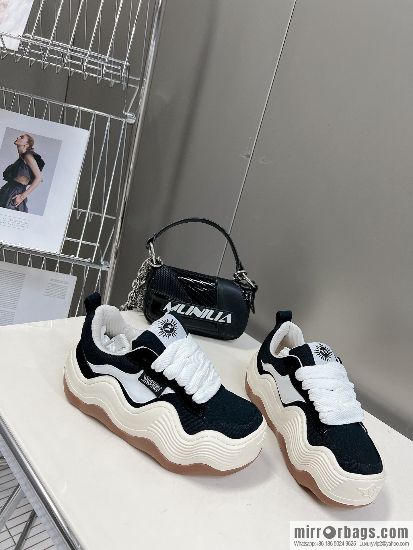 🐰🐰Domestic new trendy brand HEYDAY autumn and winter wave bread shoes