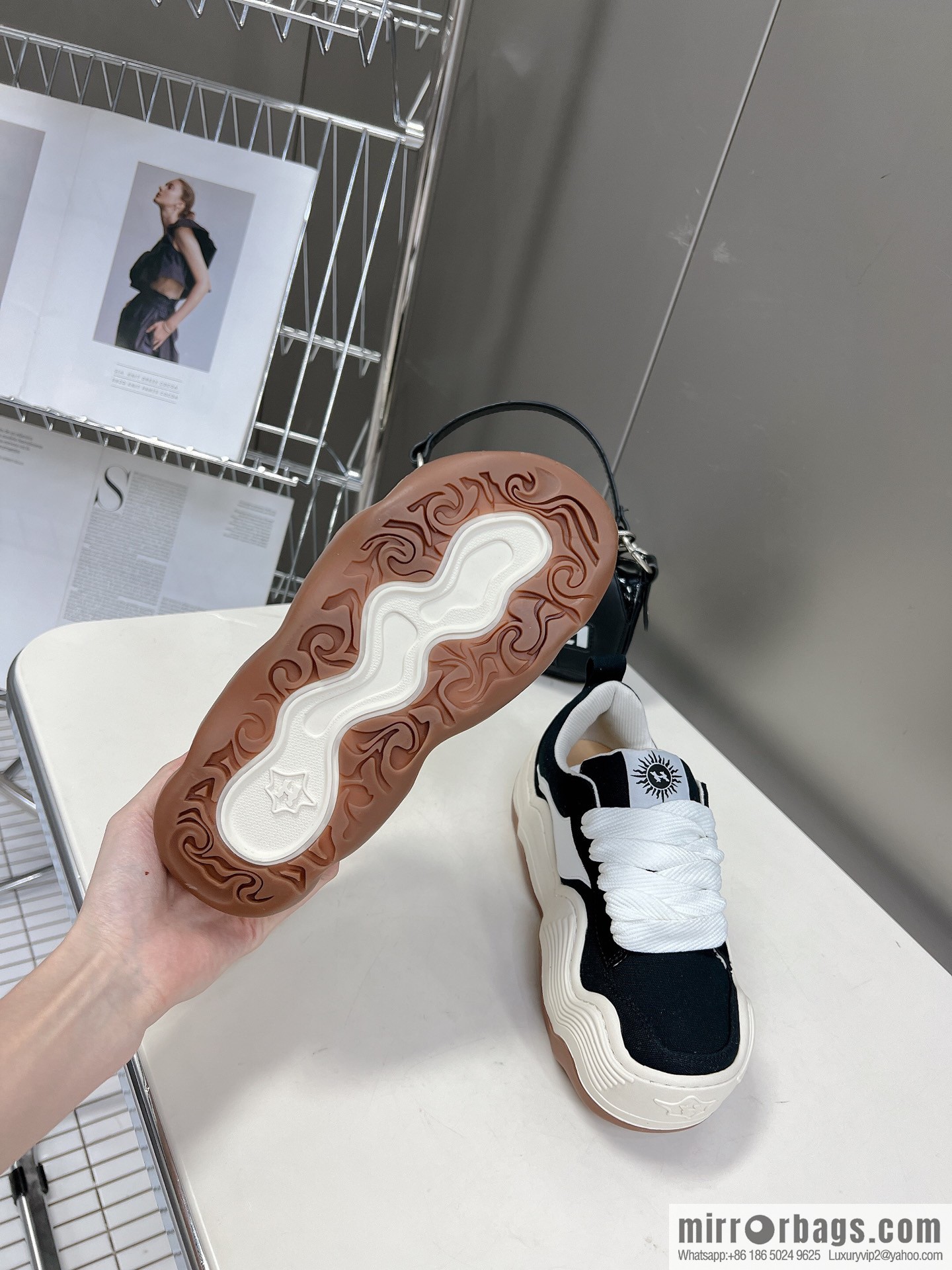 🐰🐰Domestic new trendy brand HEYDAY autumn and winter wave bread shoes
