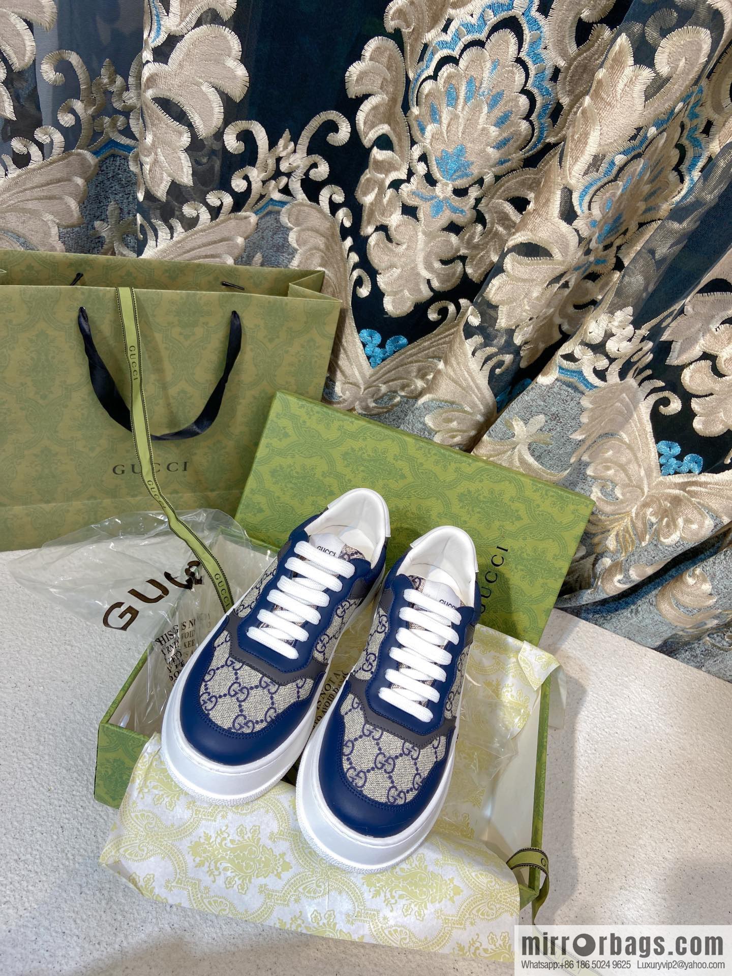 🐰🐰GUCCI Gucci platform white shoes