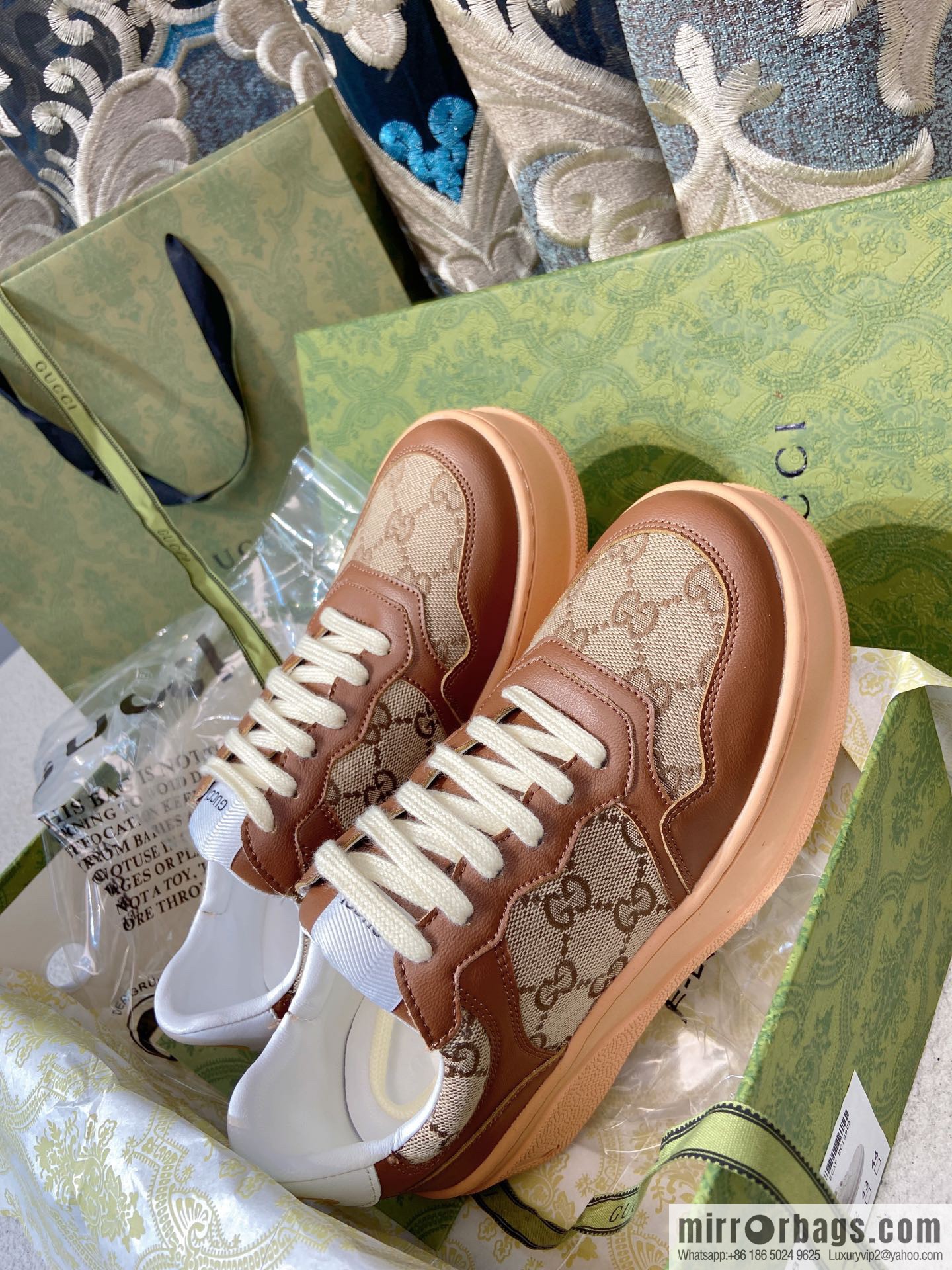 🐰🐰GUCCI Gucci platform white shoes