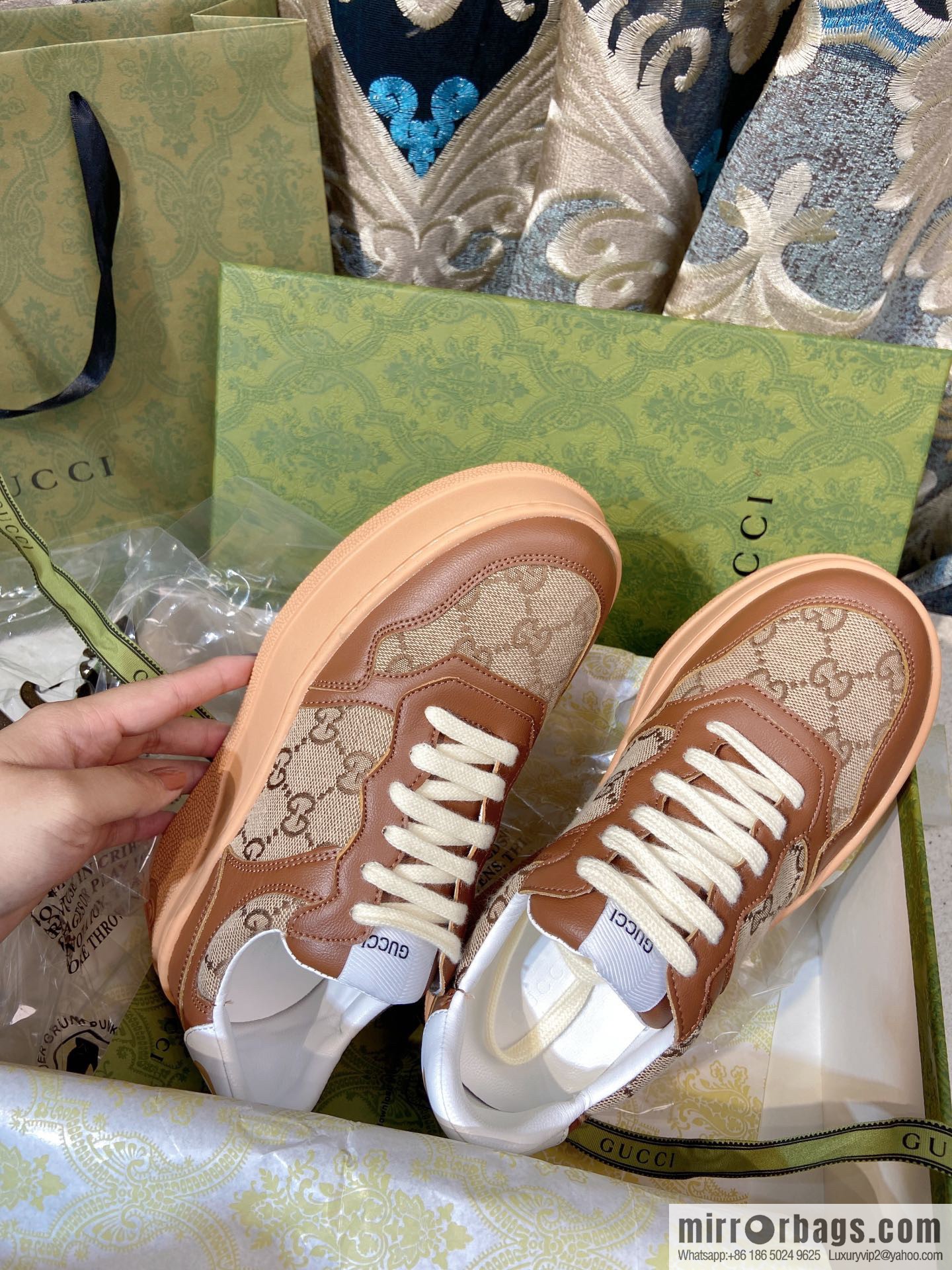 🐰🐰GUCCI Gucci platform white shoes