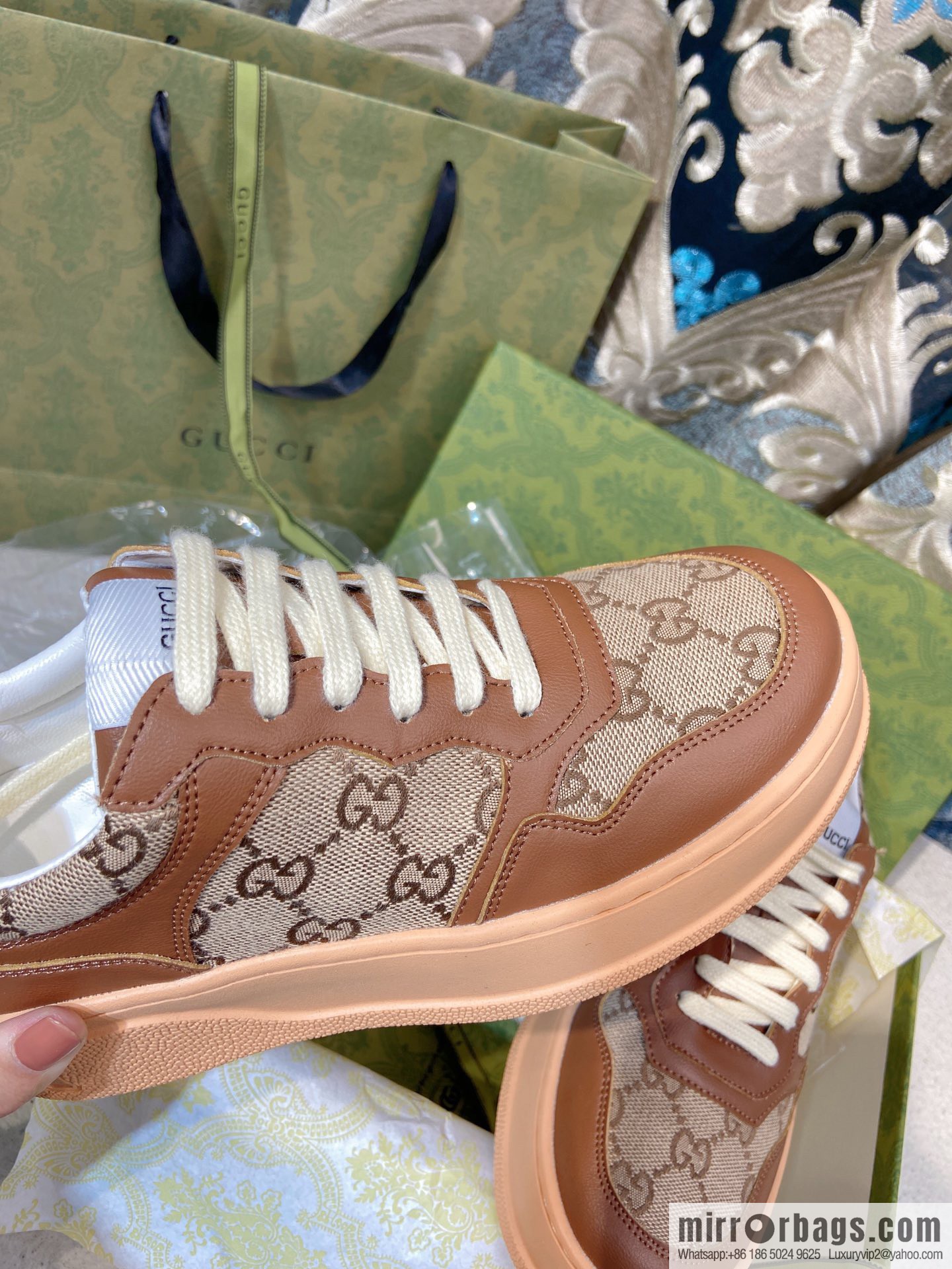 🐰🐰GUCCI Gucci platform white shoes