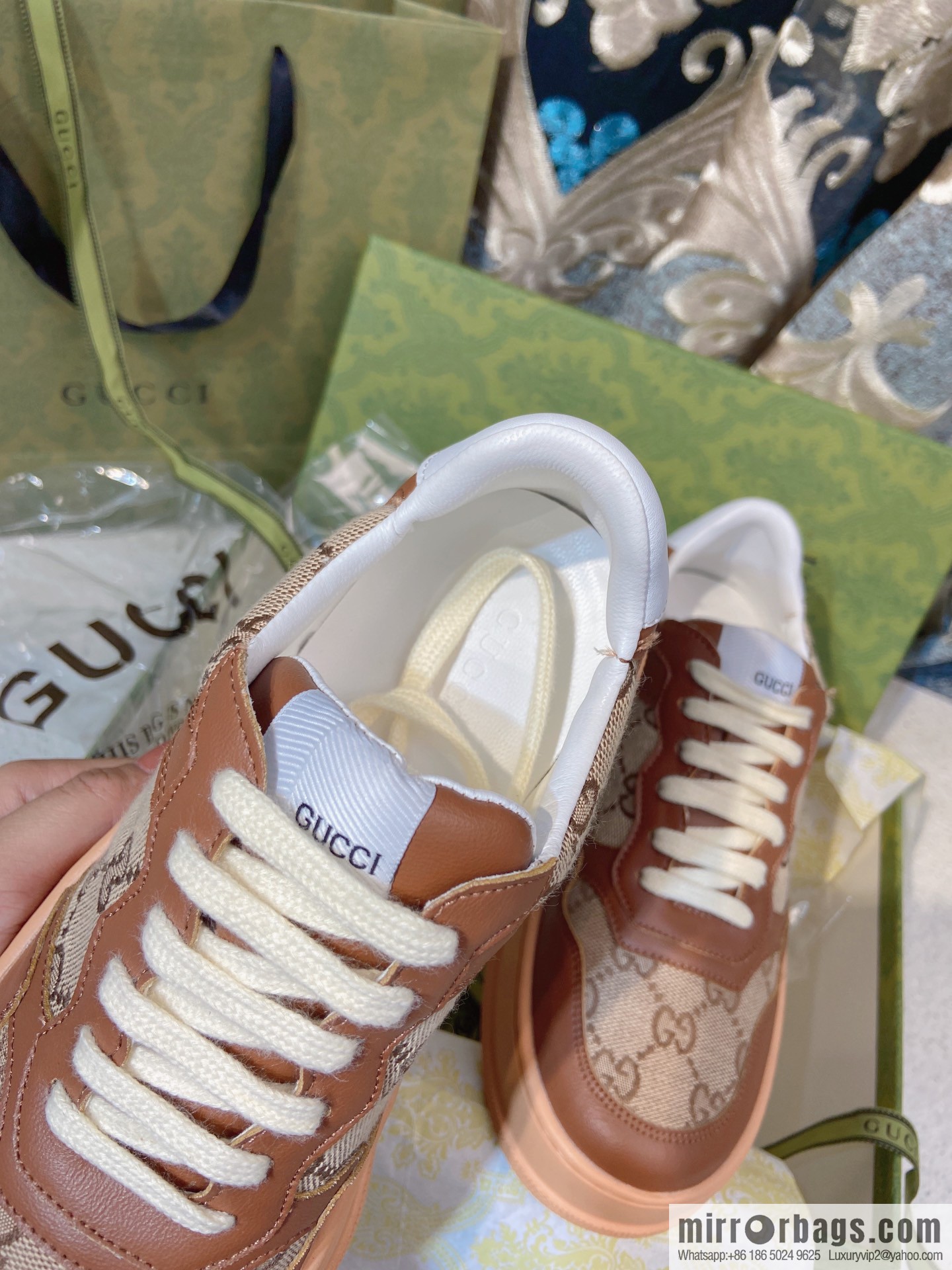 🐰🐰GUCCI Gucci platform white shoes