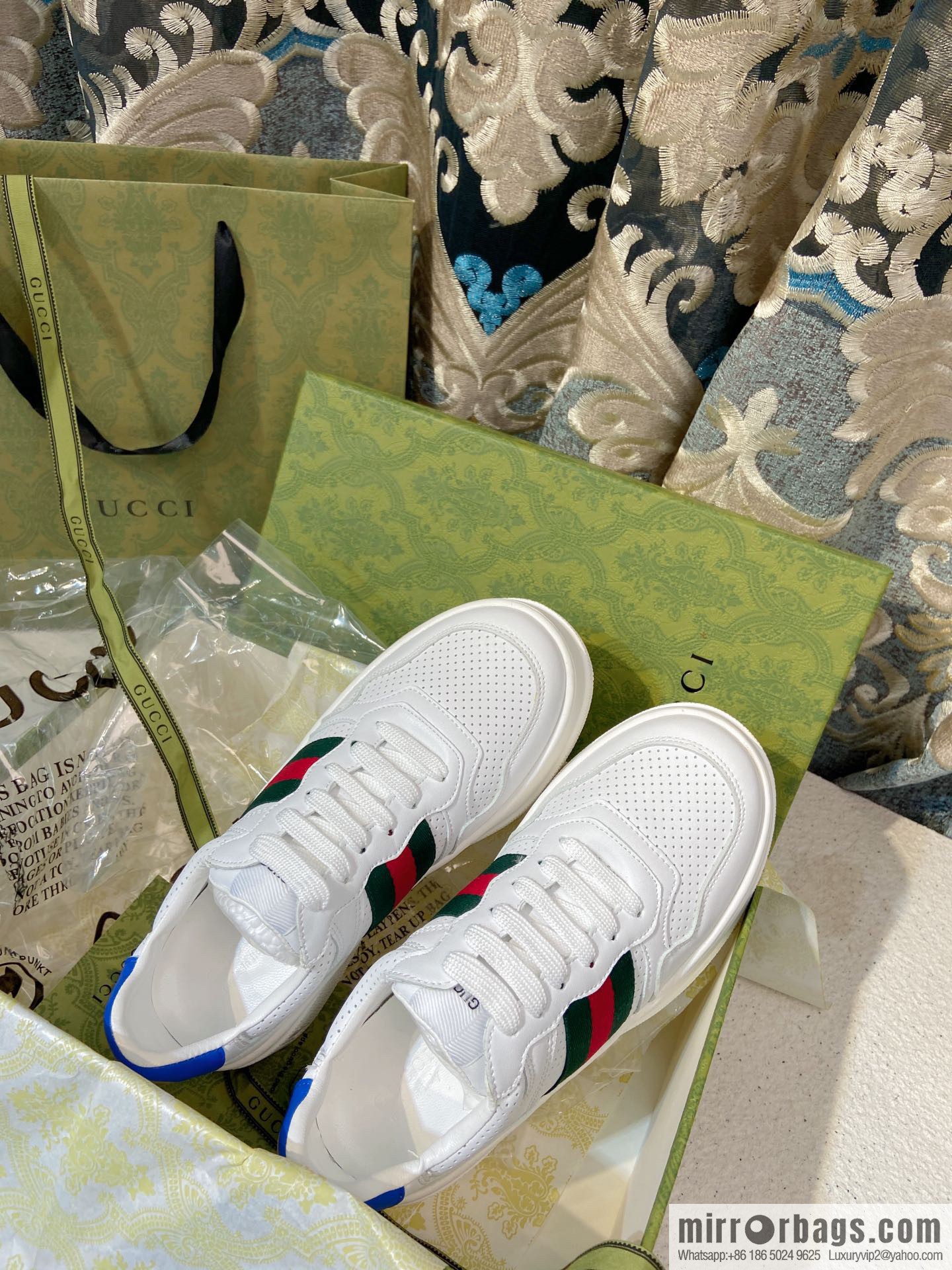 🐰🐰GUCCI Gucci platform white shoes