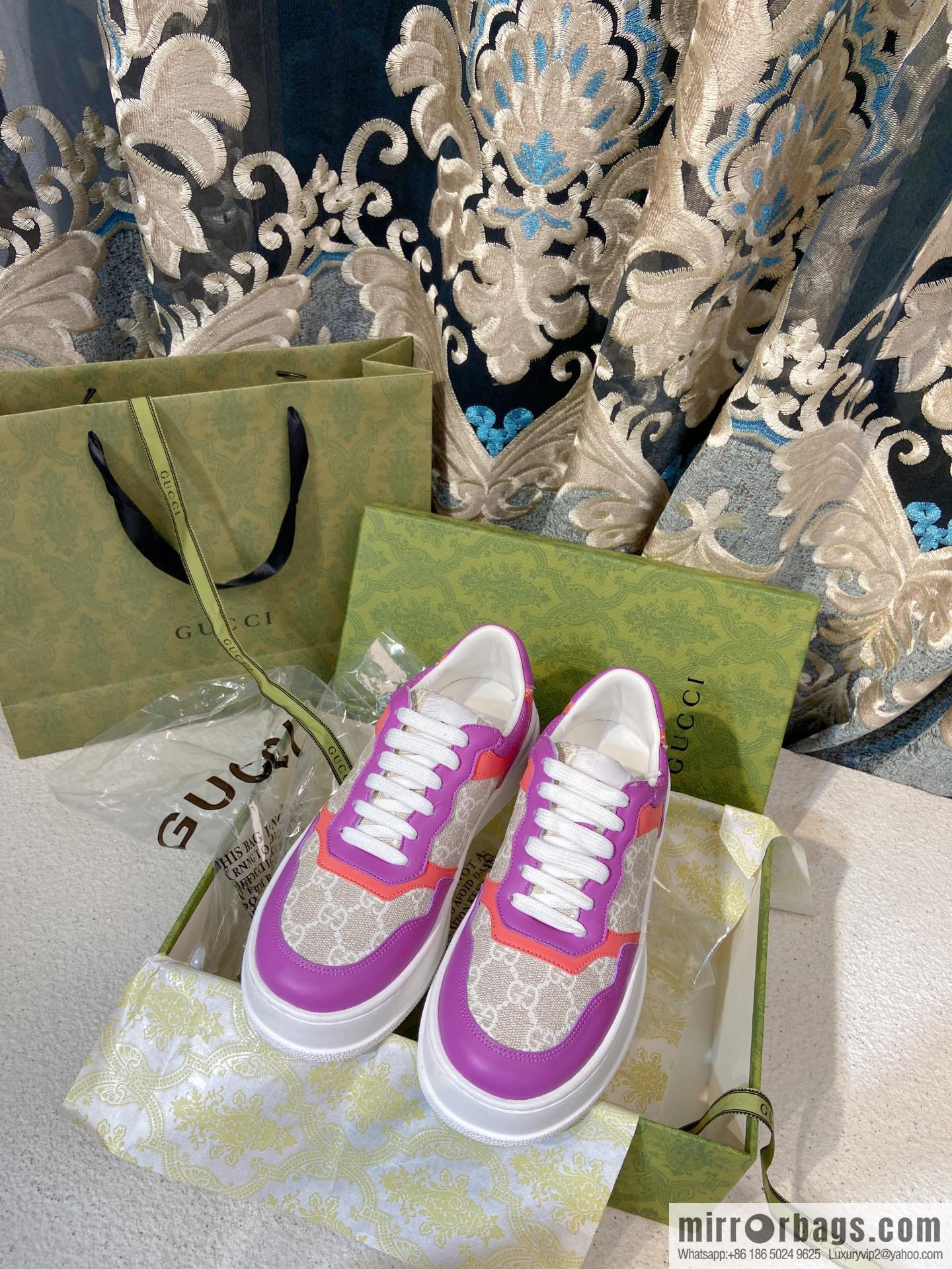 🐰🐰GUCCI Gucci platform white shoes