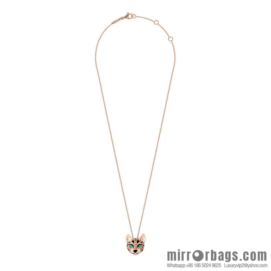 ☀New BOUCHERON/Boucheron Full Diamond Chinchilla Necklace, Earrings ☀