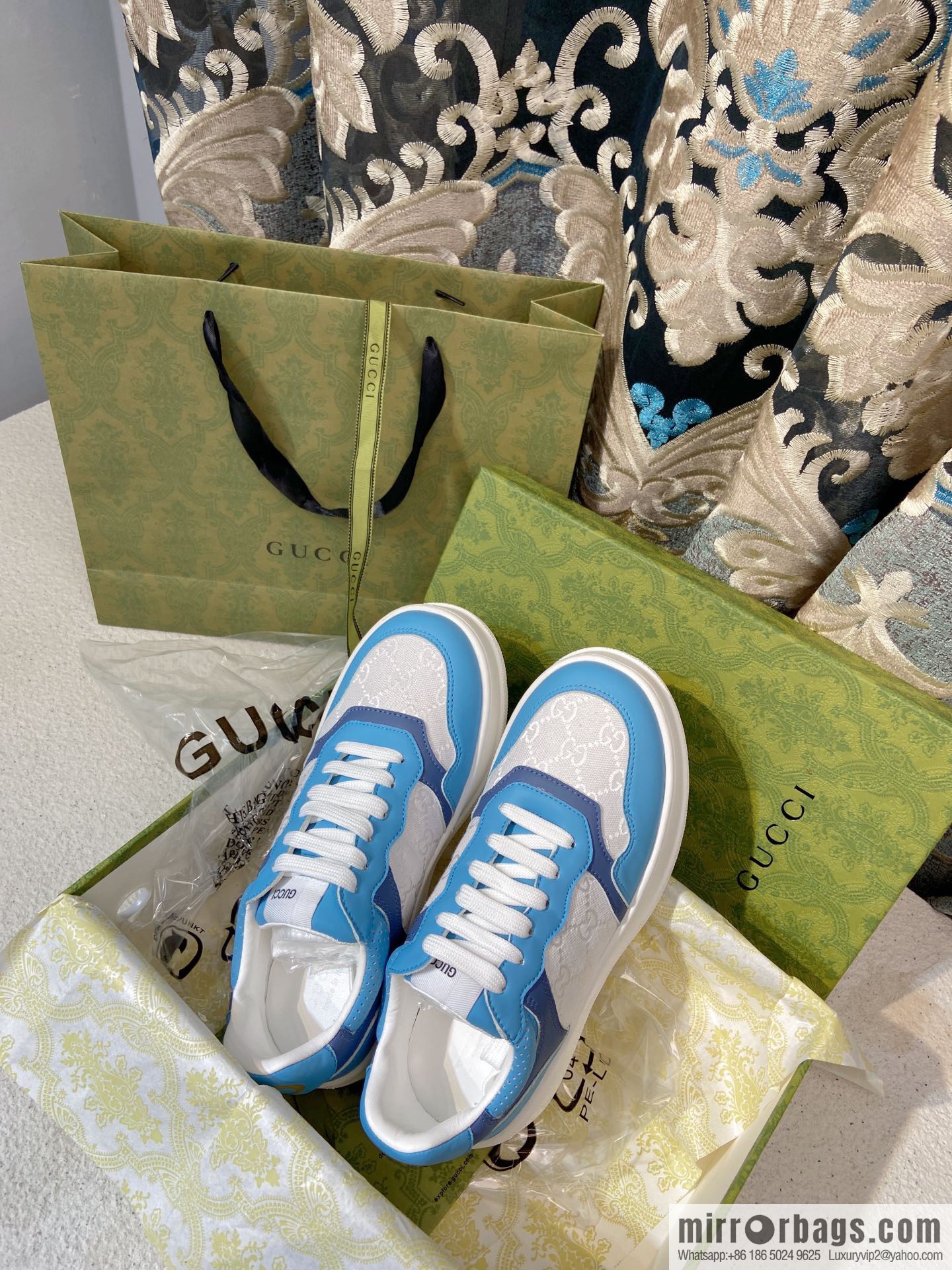 🐰🐰GUCCI Gucci platform white shoes