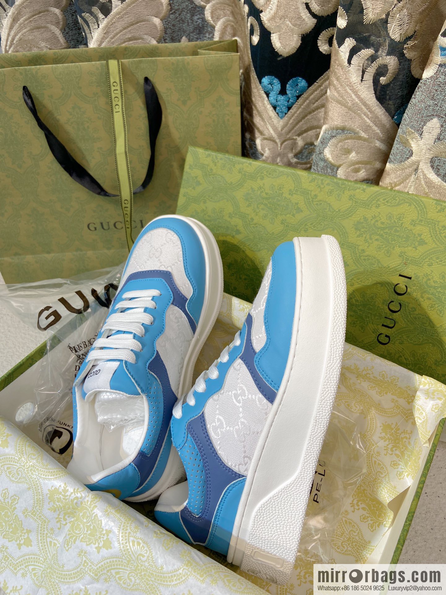 🐰🐰GUCCI Gucci platform white shoes