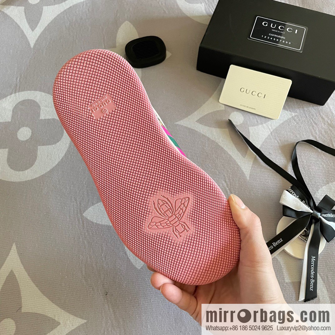 🐰🐰GUCCI Gucci 2023 Gucci ribbon platform dirty shoes, Gucci Mac 90 casual series