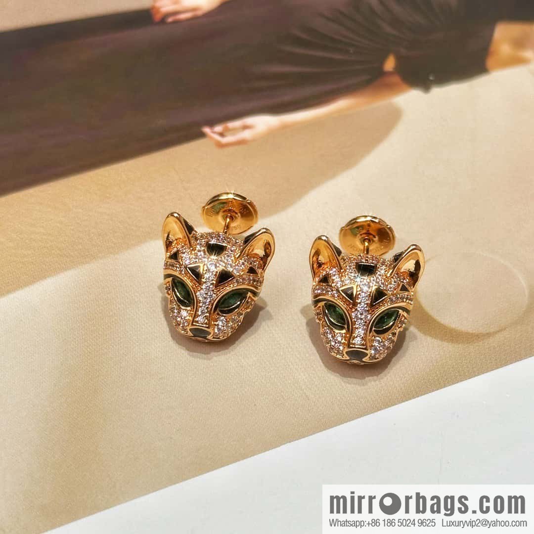 ☀New BOUCHERON/Boucheron Full Diamond Chinchilla Necklace, Earrings ☀