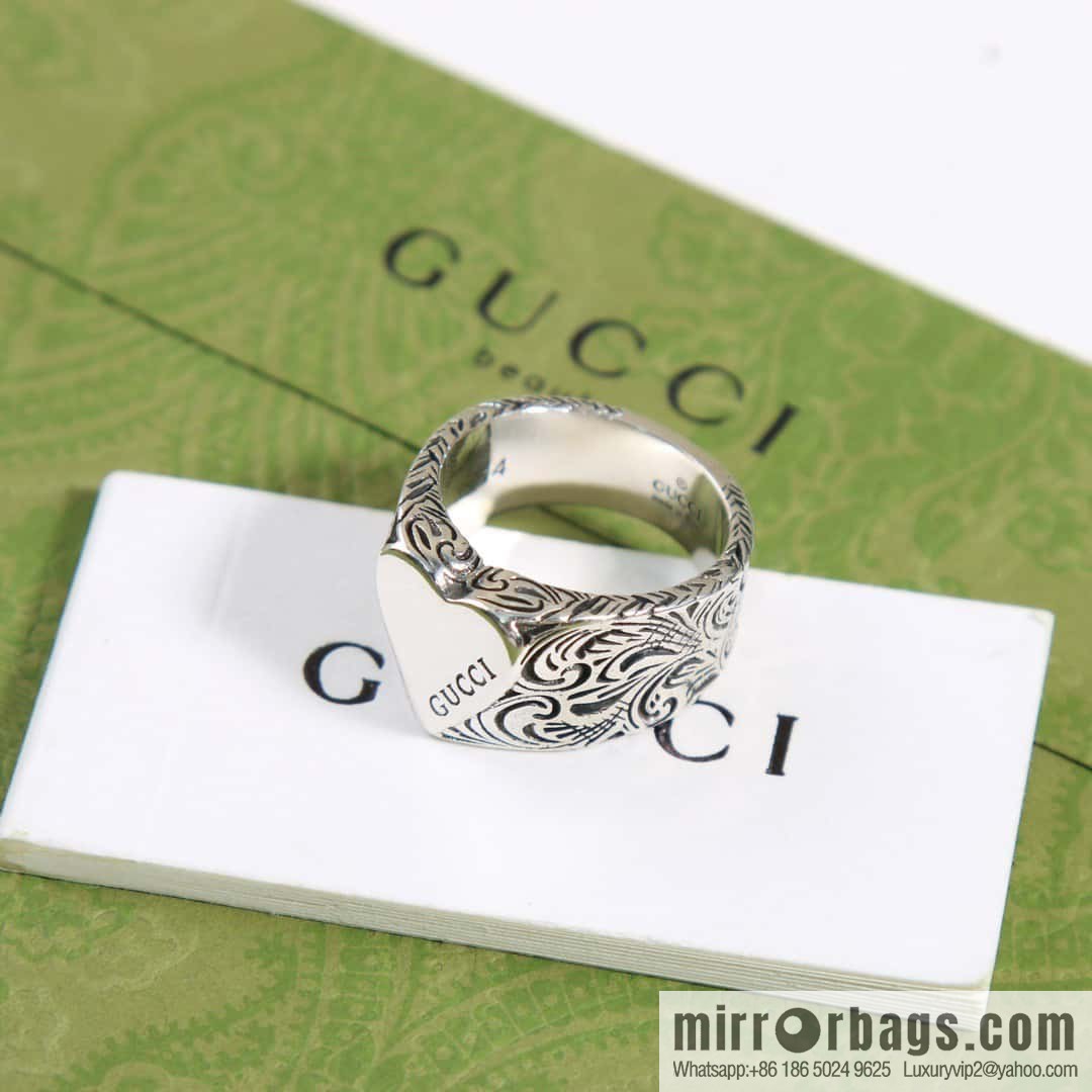 ❗️New ❗️ ☀️ original order ☀️ new Gucci double G peach heart love ring  ☀️