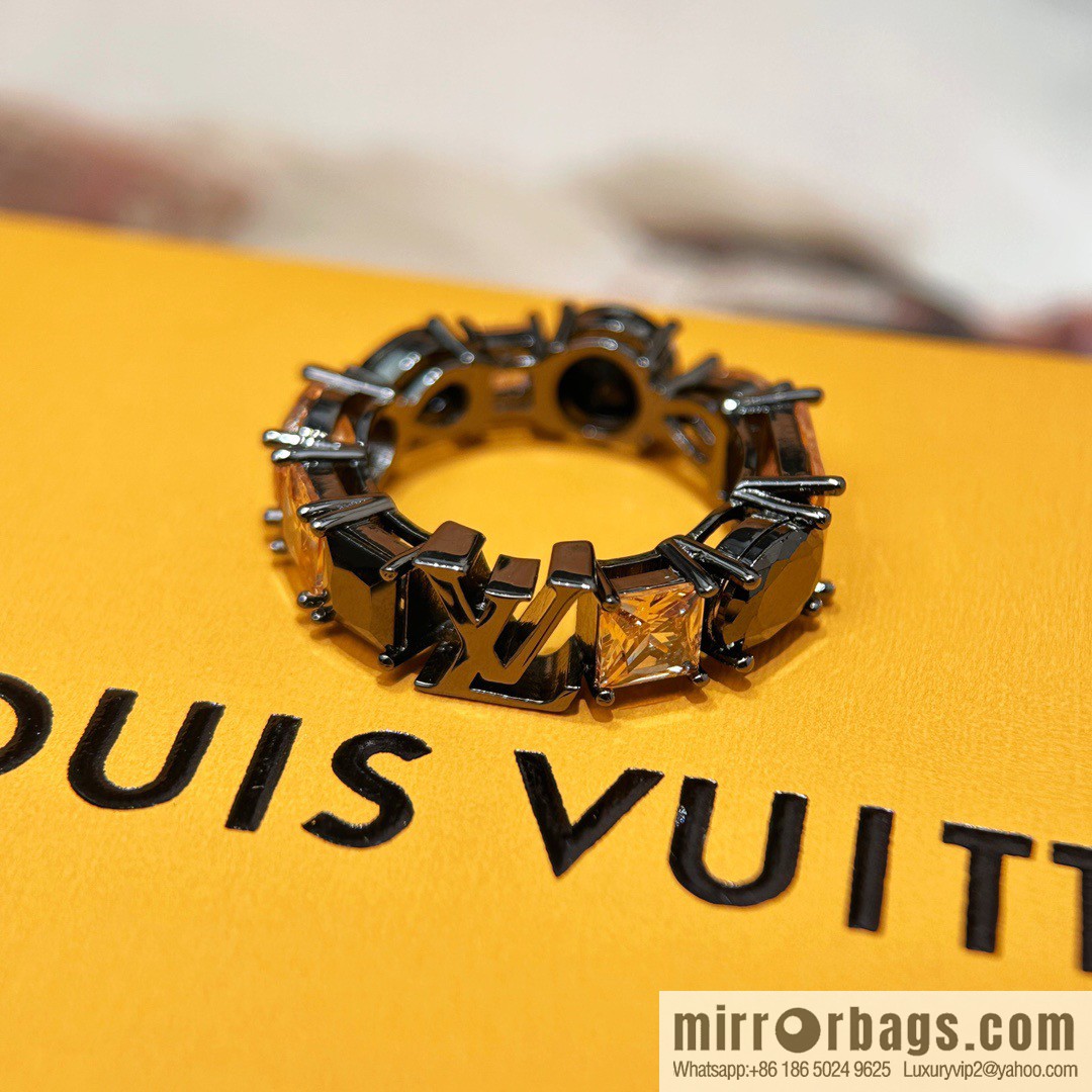 LV Louis Vuitton LIGHT ring M1202M US size 6789 ☀️