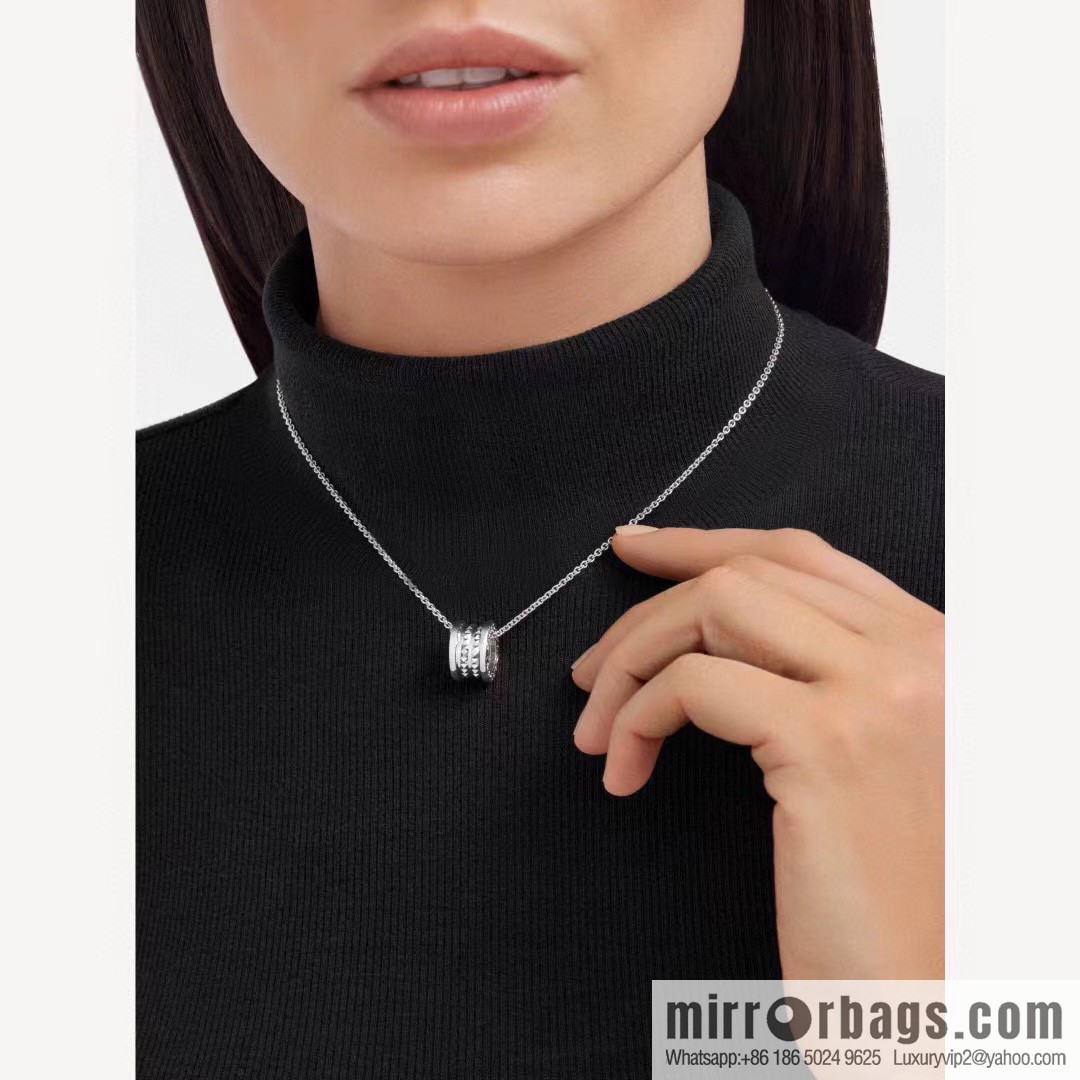 ☀BVLGARI Bulgari Charity Little Red Man Willow Necklace  ☀