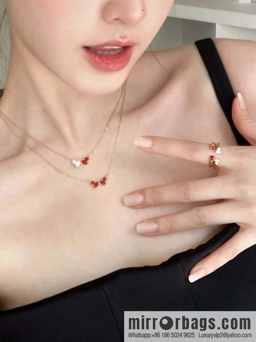 Qeelin Kirin Wulu Rose Gold HyCeram ® Double Gourd Bracelet