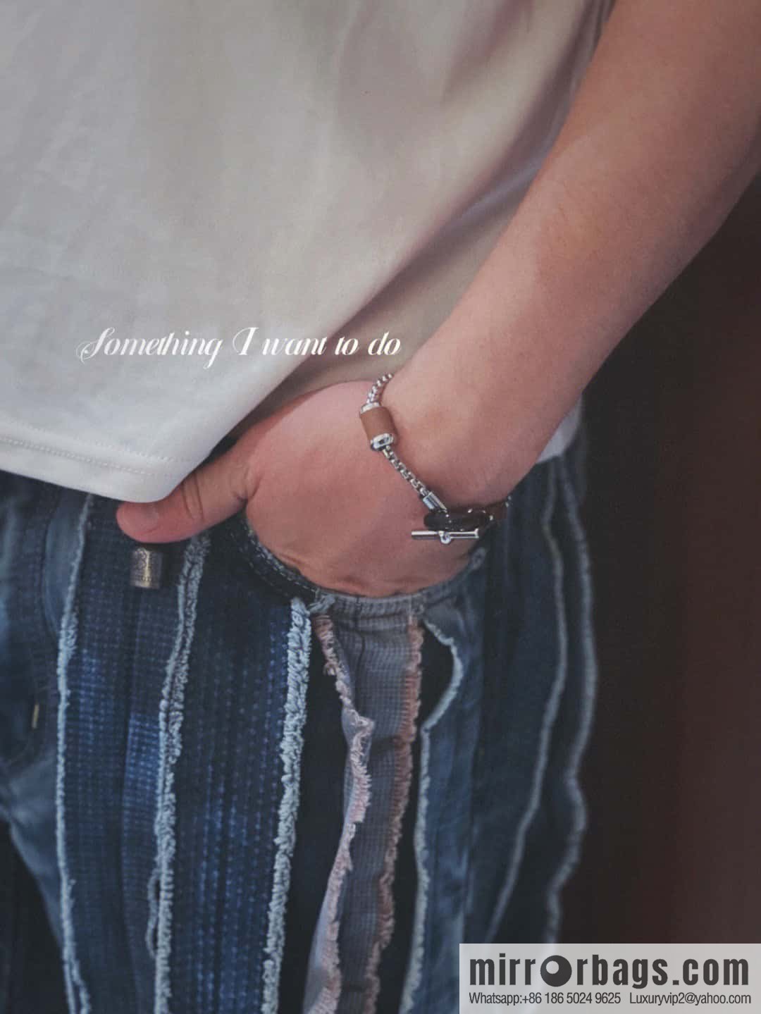 HERMES meli-melo horn ring bracelet