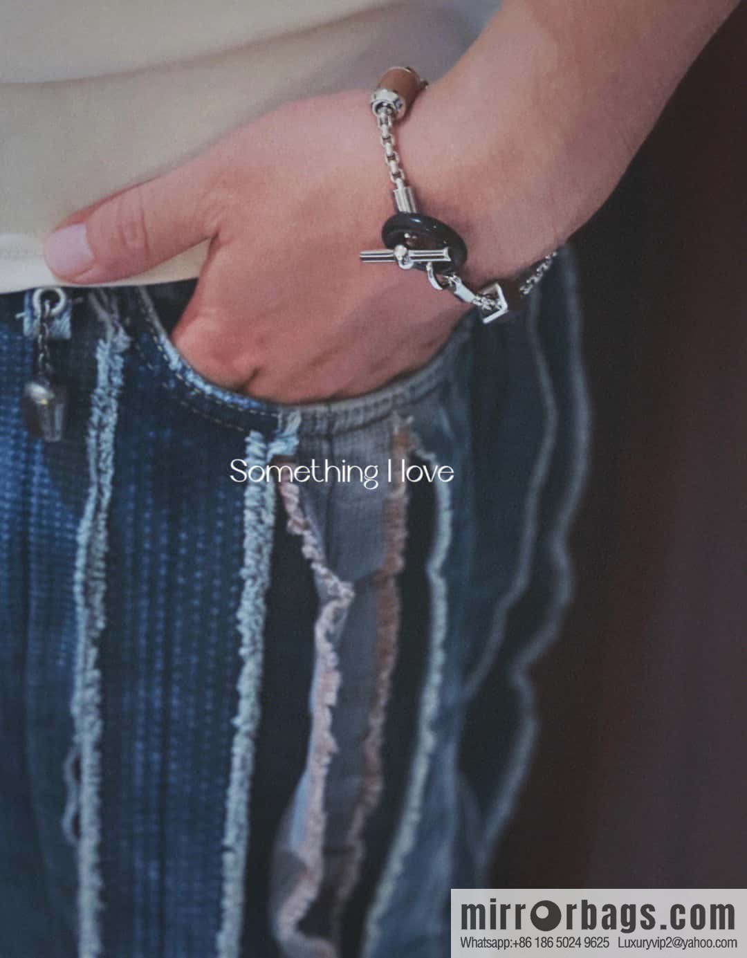 HERMES meli-melo horn ring bracelet