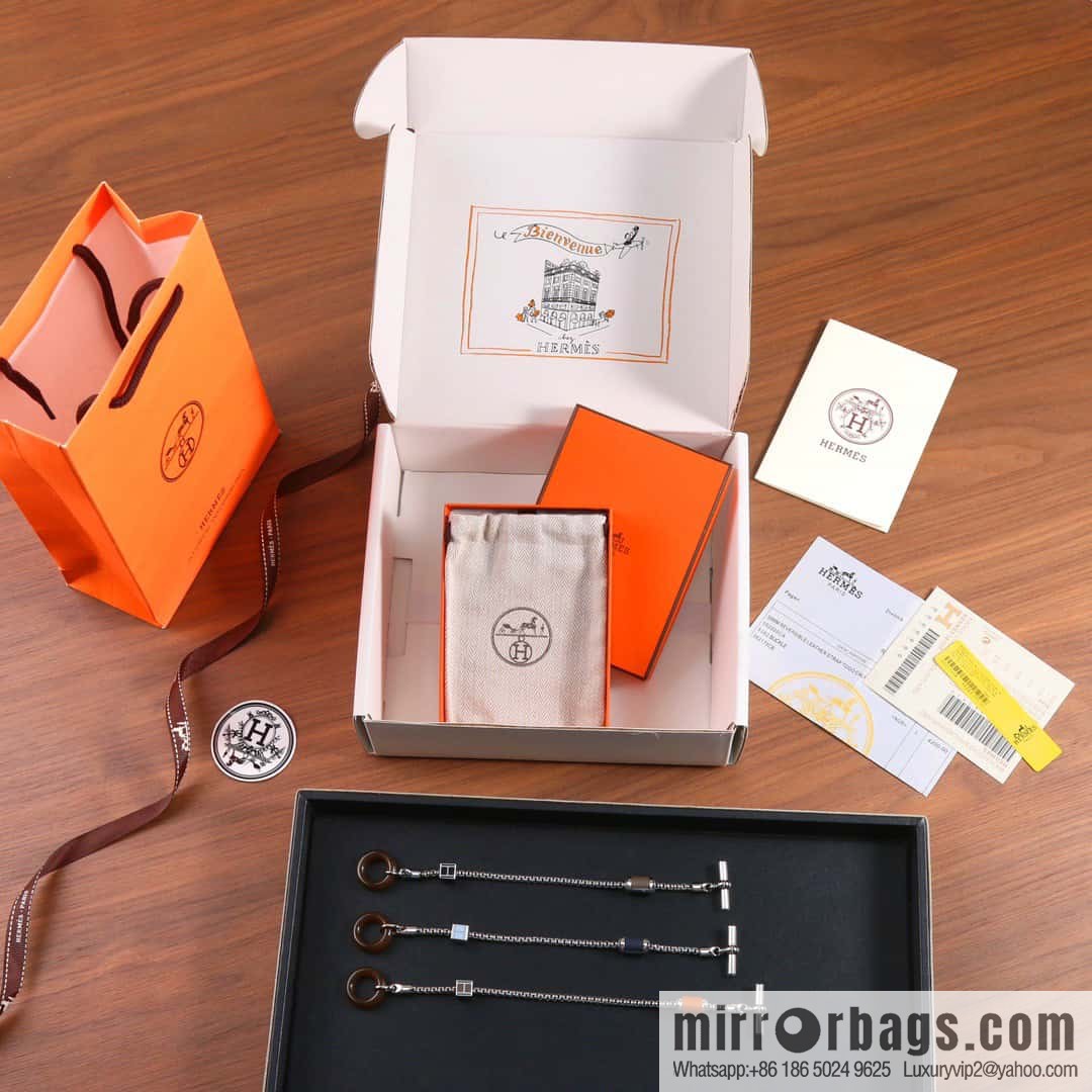 HERMES meli-melo horn ring bracelet