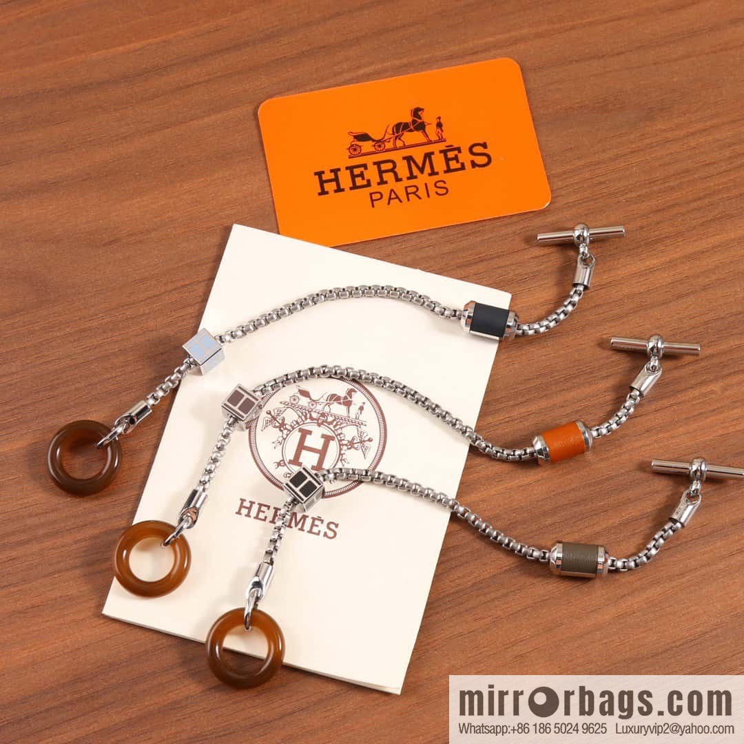 HERMES meli-melo horn ring bracelet